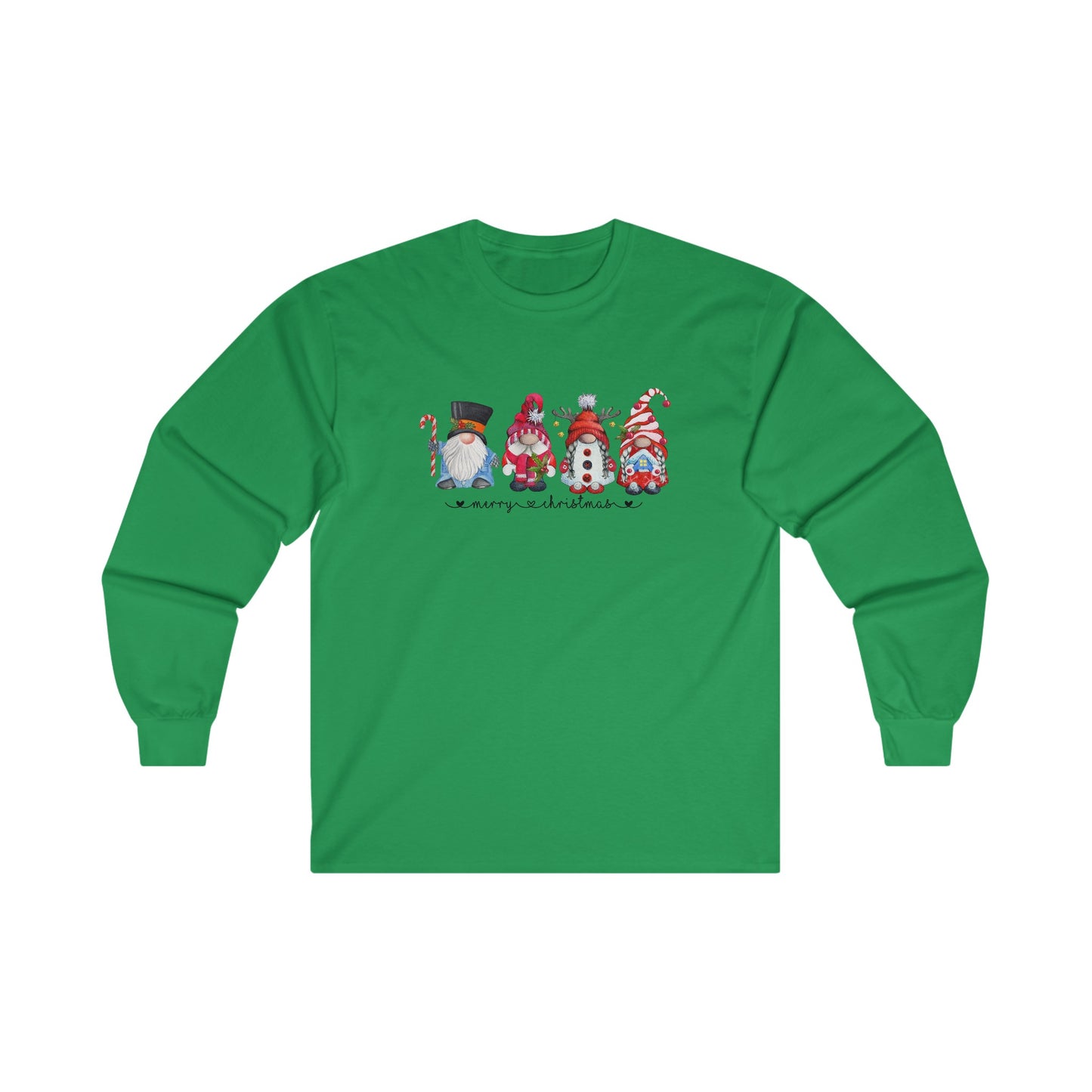 Four Christmas Gnomes - Ultra Cotton Long Sleeve Tee