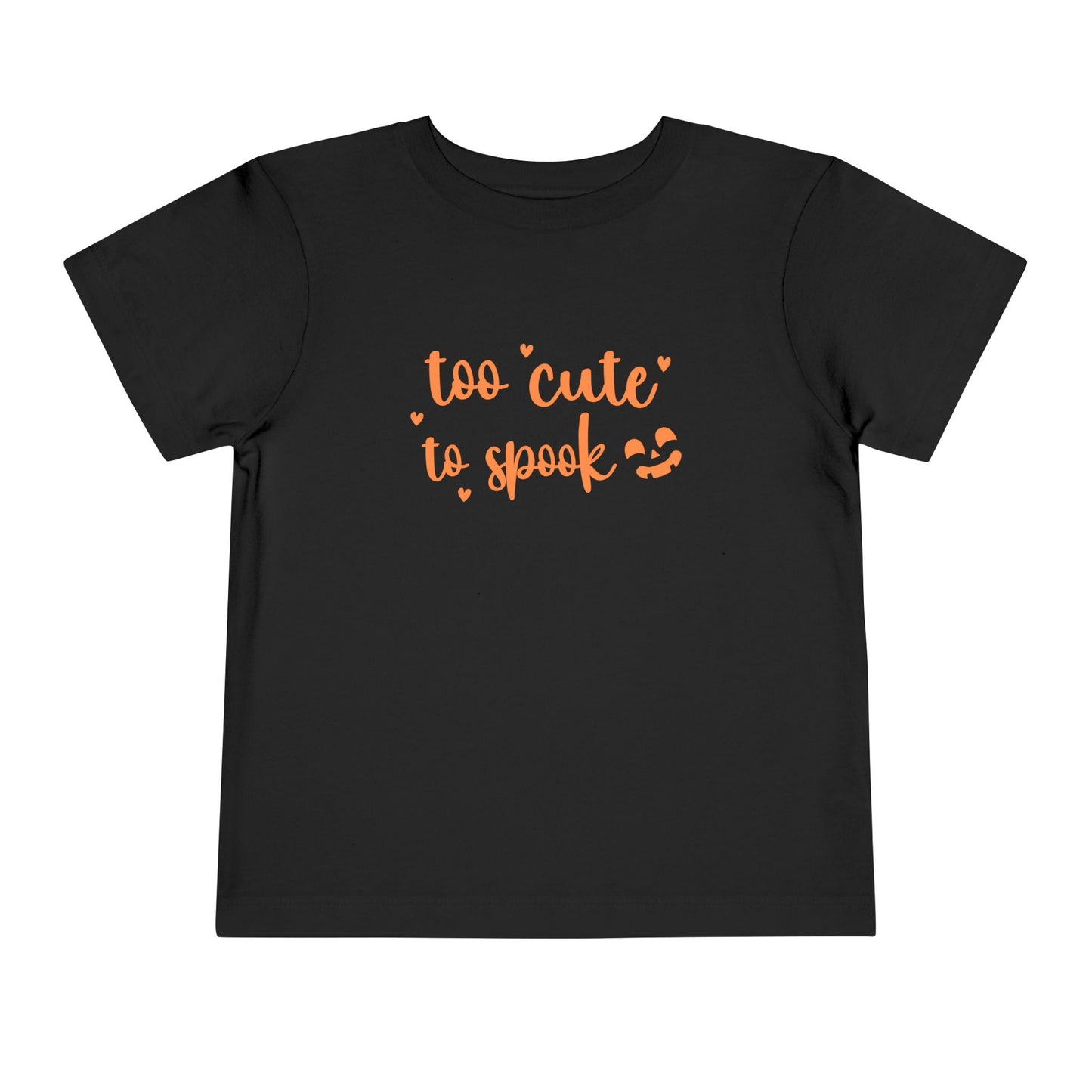 Halloween - Too Cute to Spook - Trick or Treat - Toddler Short Sleeve Tee