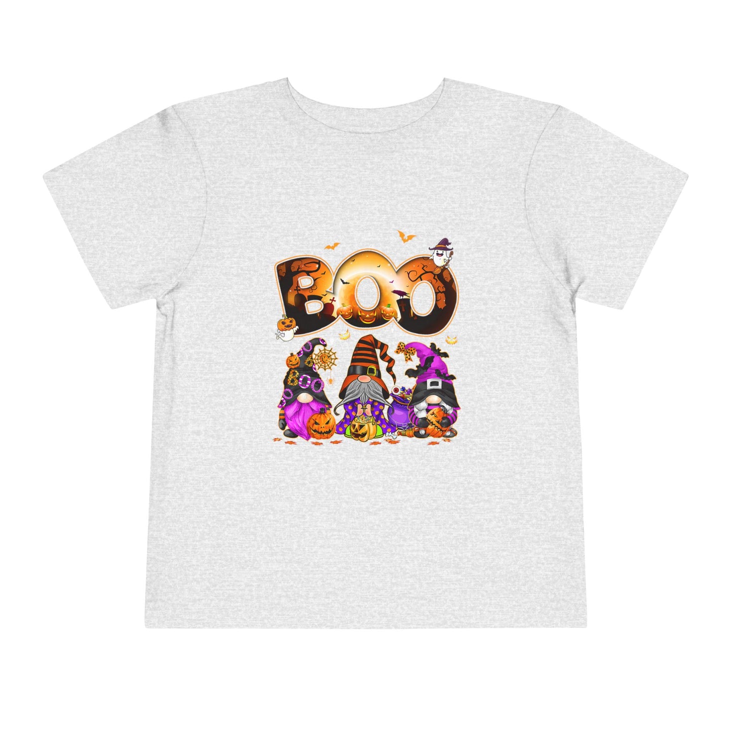 Halloween - BOO - Gnomes - Pumpkins - Toddler Short Sleeve Tee