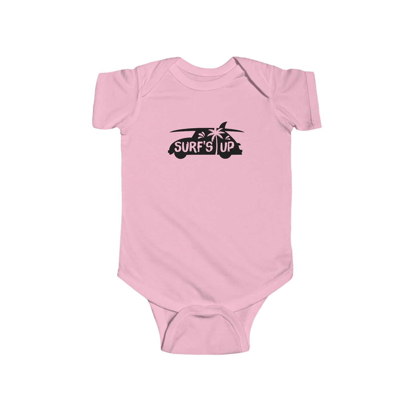 Surf's Up Silouette - Infant Fine Jersey Bodysuit