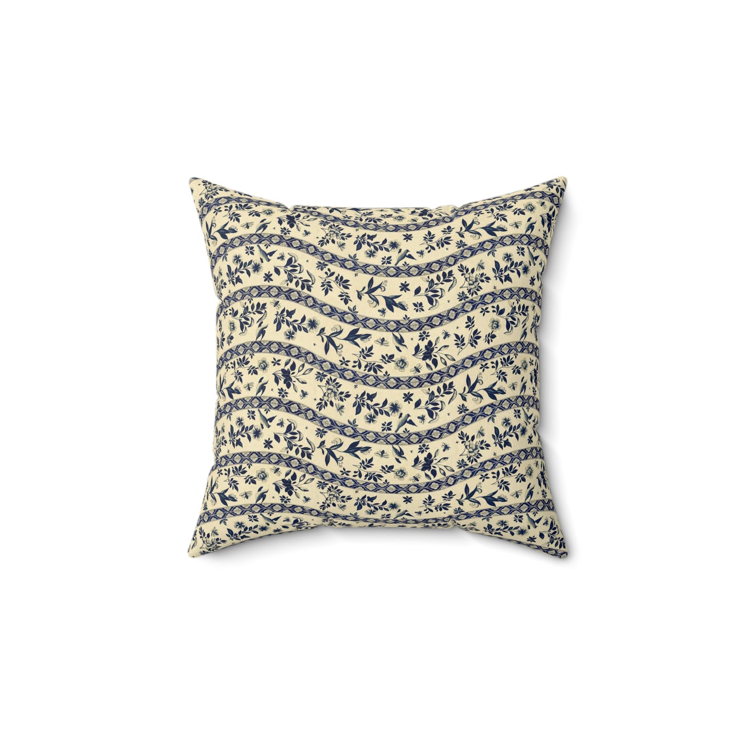 Boho Pattern 18 - Faux Suede Square Pillow