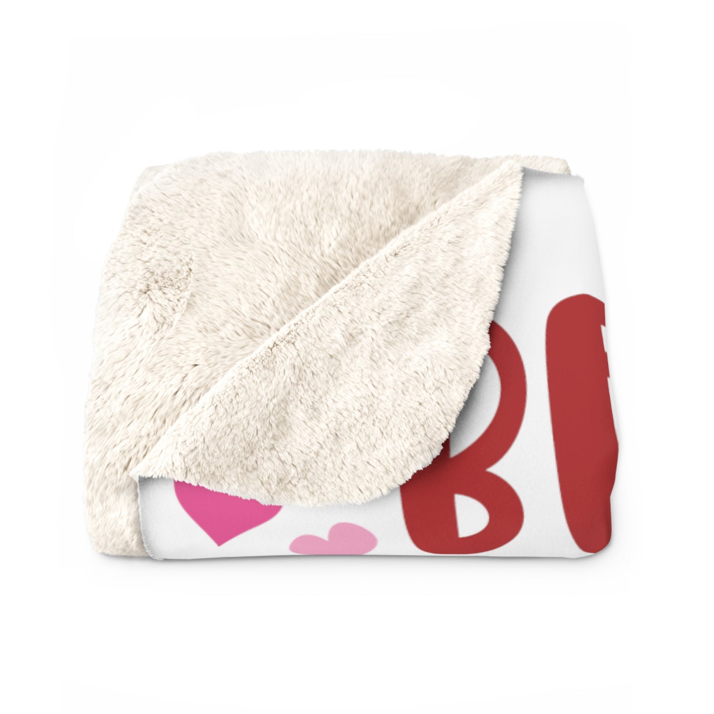 Valentine's Subway - Sherpa Fleece Blanket