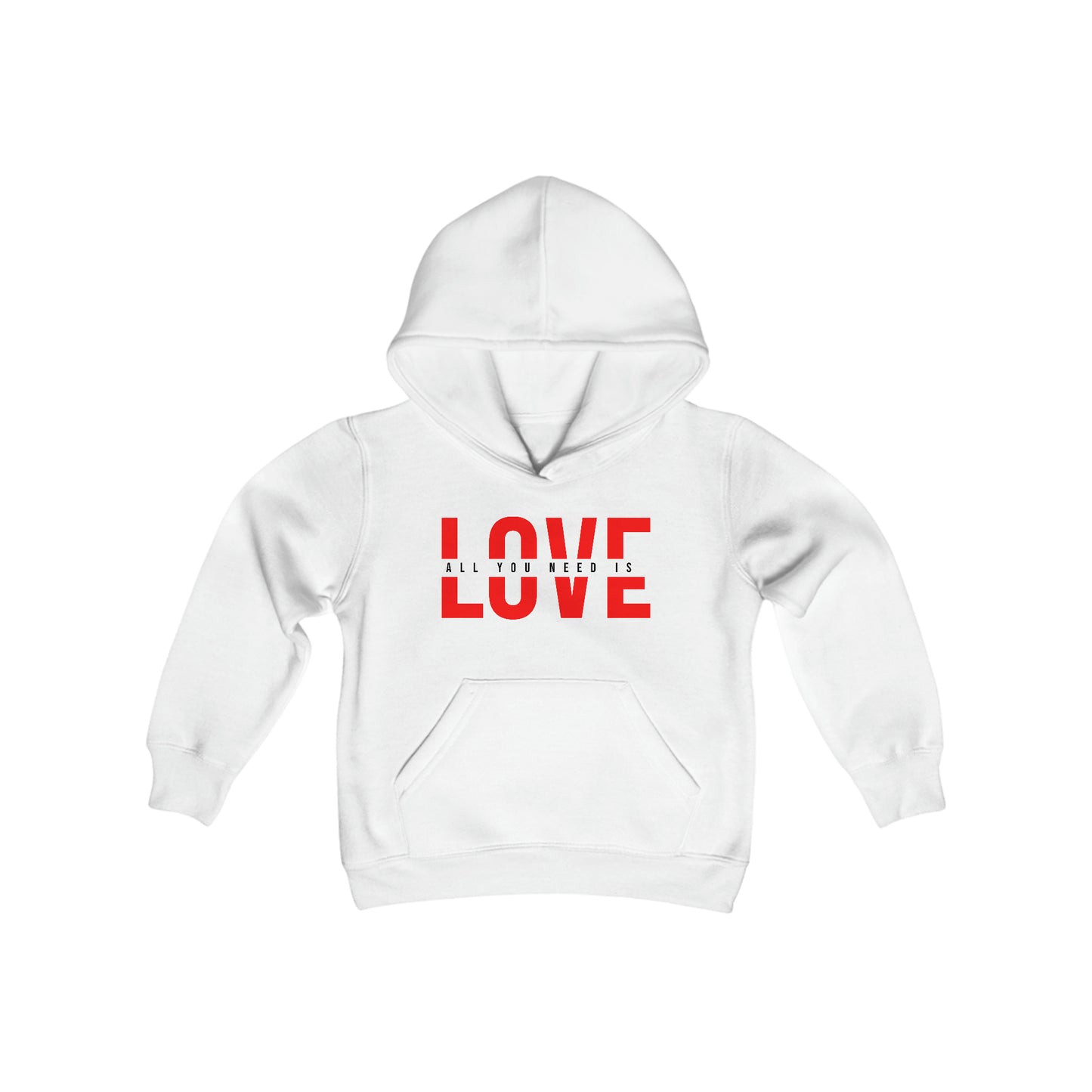 All You... LOVE - Youth Heavy Blend Hooded Sweatshirt