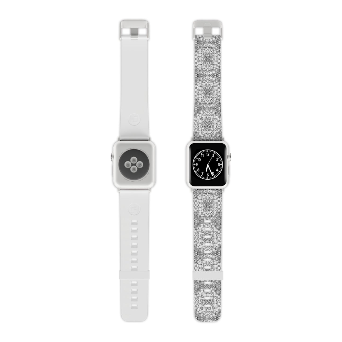 Black and White Mandala - Watch Band for Apple Watch