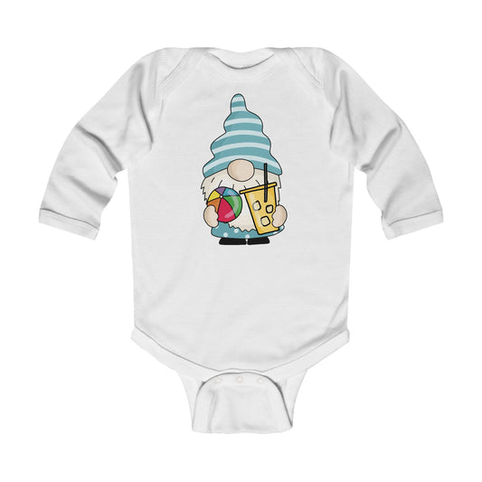 Summer Gnome - Infant Long Sleeve Bodysuit