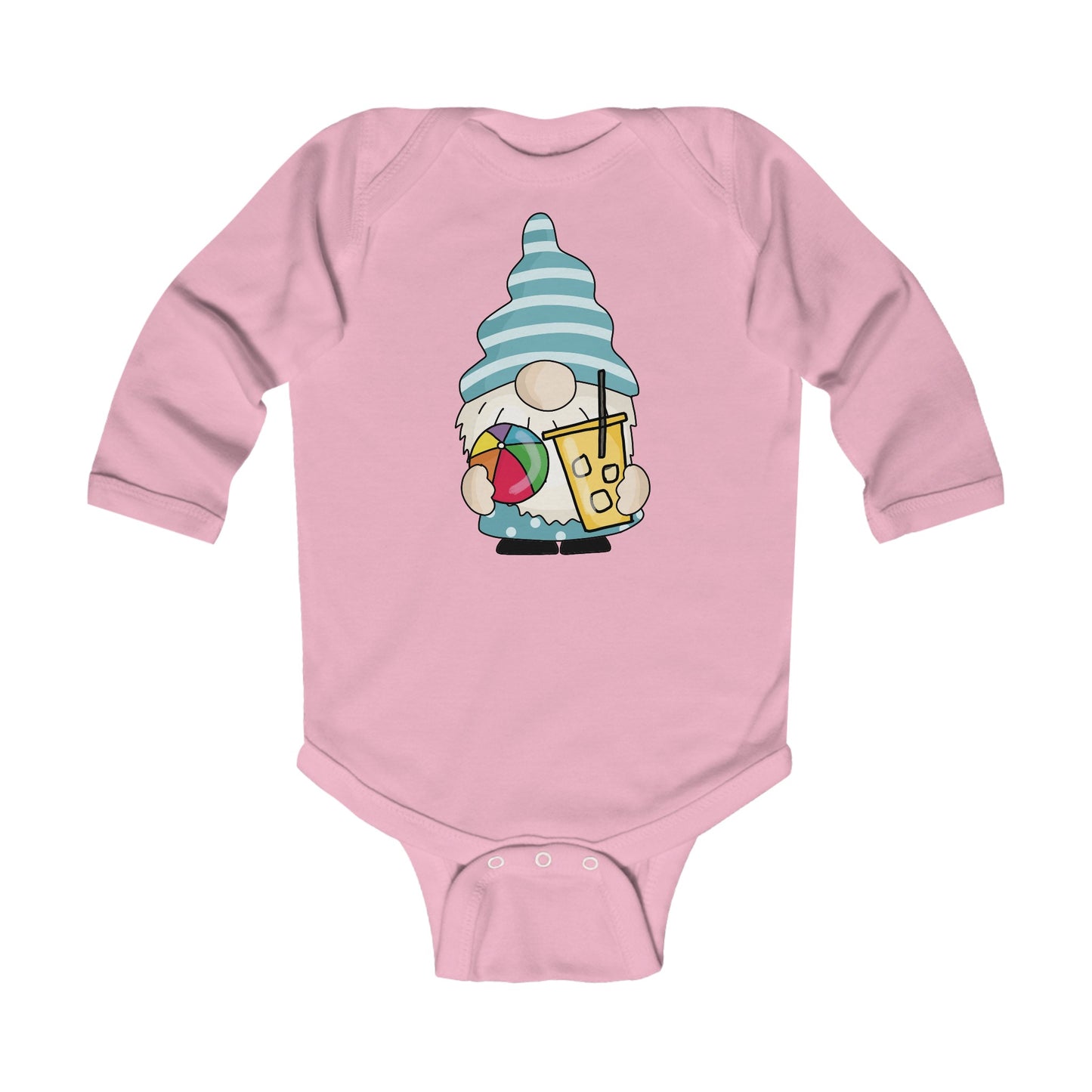 Summer Gnome - Infant Long Sleeve Bodysuit