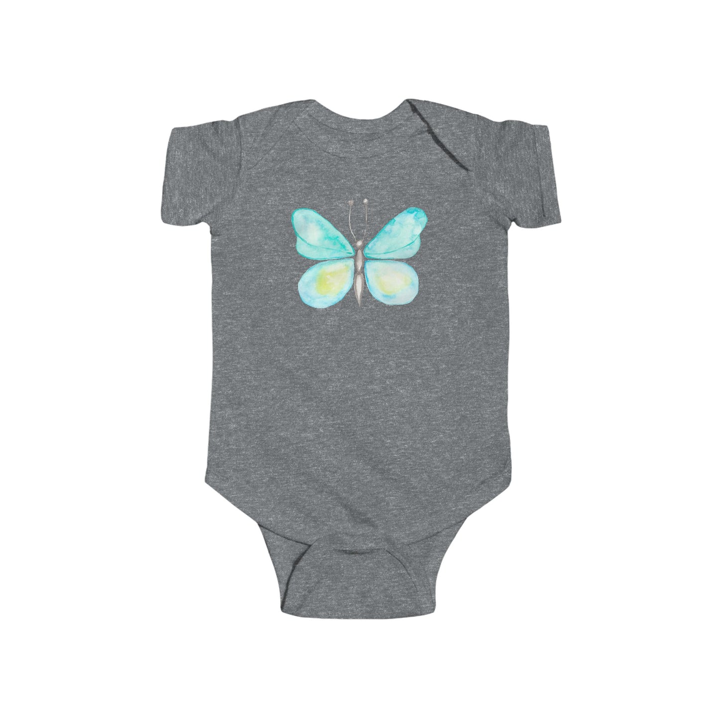 Watercolor Butterfly - Infant Fine Jersey Bodysuit