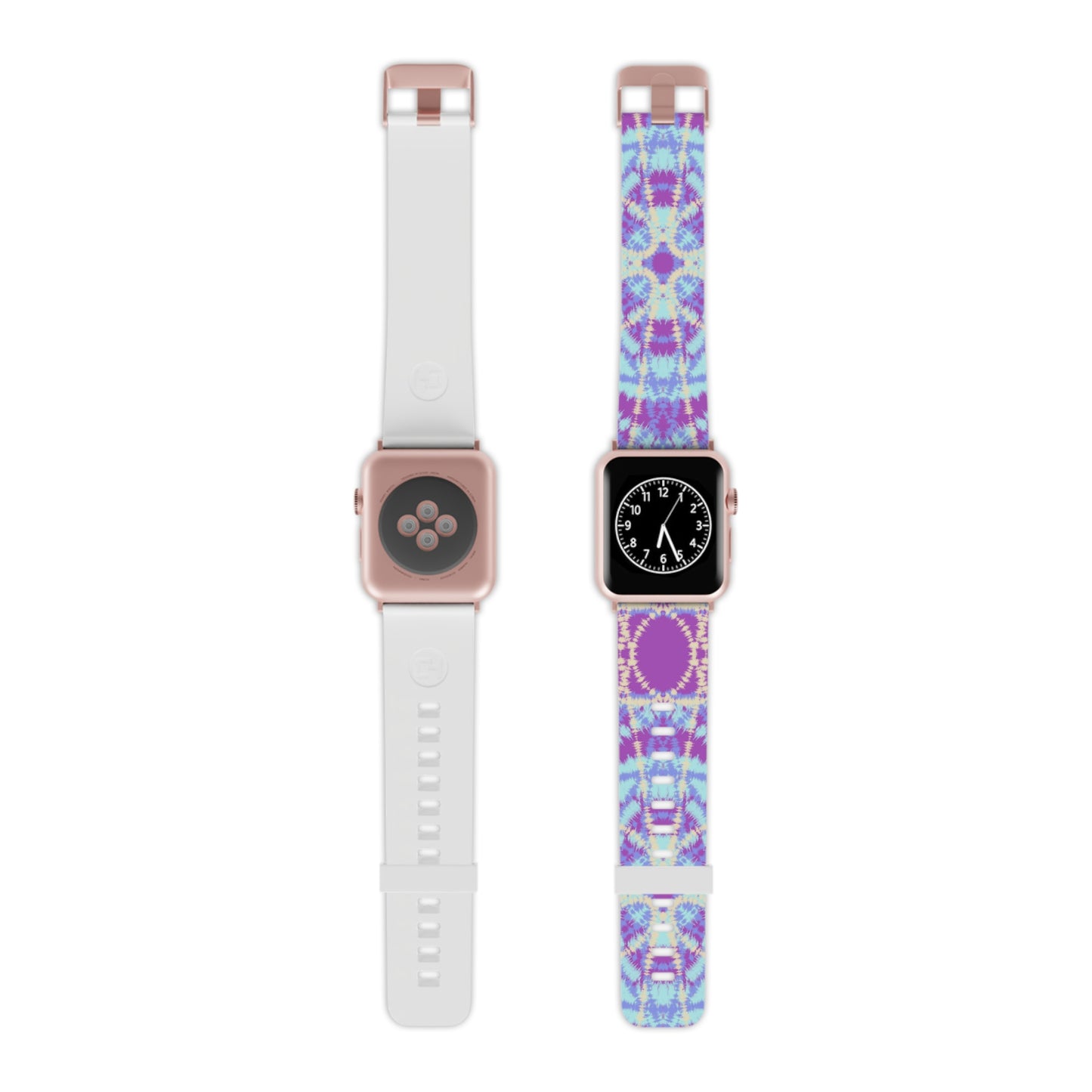 Blue and Purple Tie Dye - Watch Band for Apple Watch