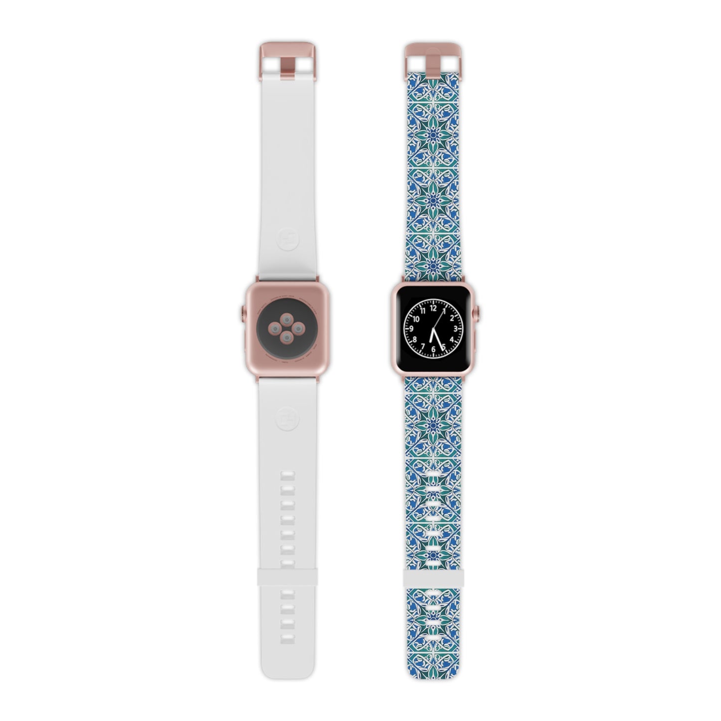 Green, Blue, and White - Watch Band for Apple Watch