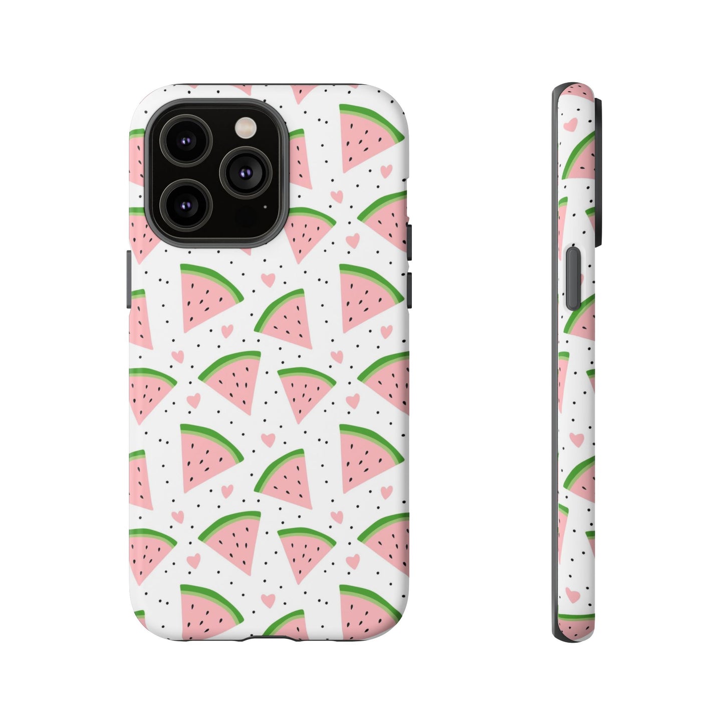 iPhone 14, iPhone 14 Pro, iPhone 14 Plus, iPhone 14 Pro Max - Watermelon Slices - Tough Phone Cases