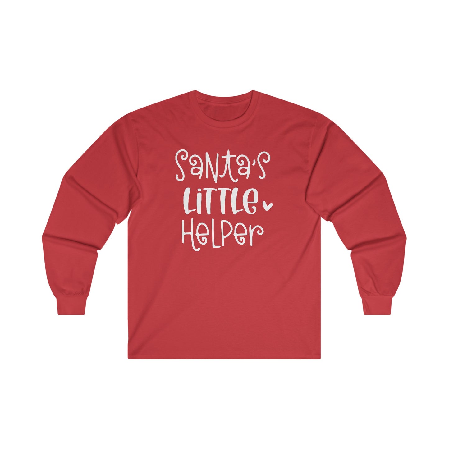 Santa's Little Helper - Funny Christmas - Ultra Cotton Long Sleeve Tee