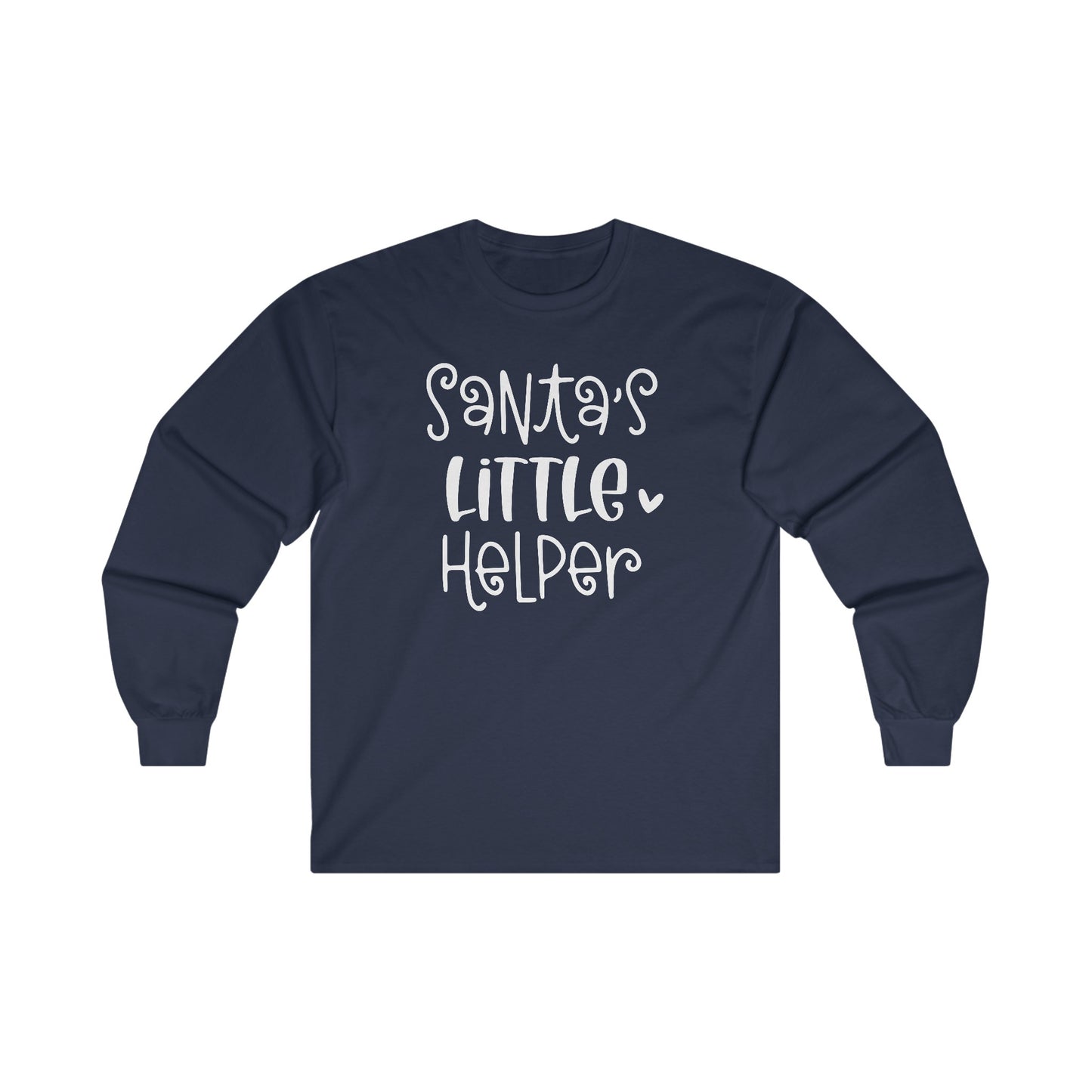 Santa's Little Helper - Funny Christmas - Ultra Cotton Long Sleeve Tee