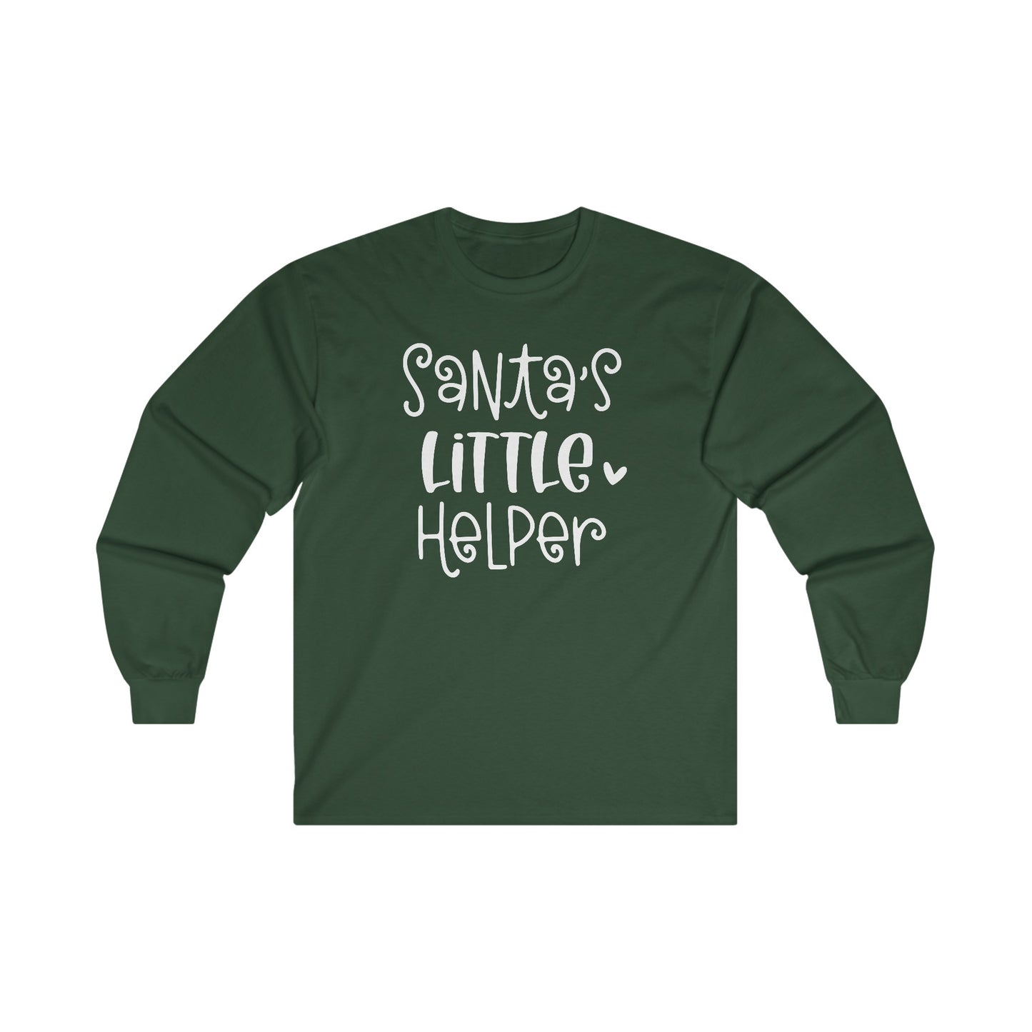 Santa's Little Helper - Funny Christmas - Ultra Cotton Long Sleeve Tee