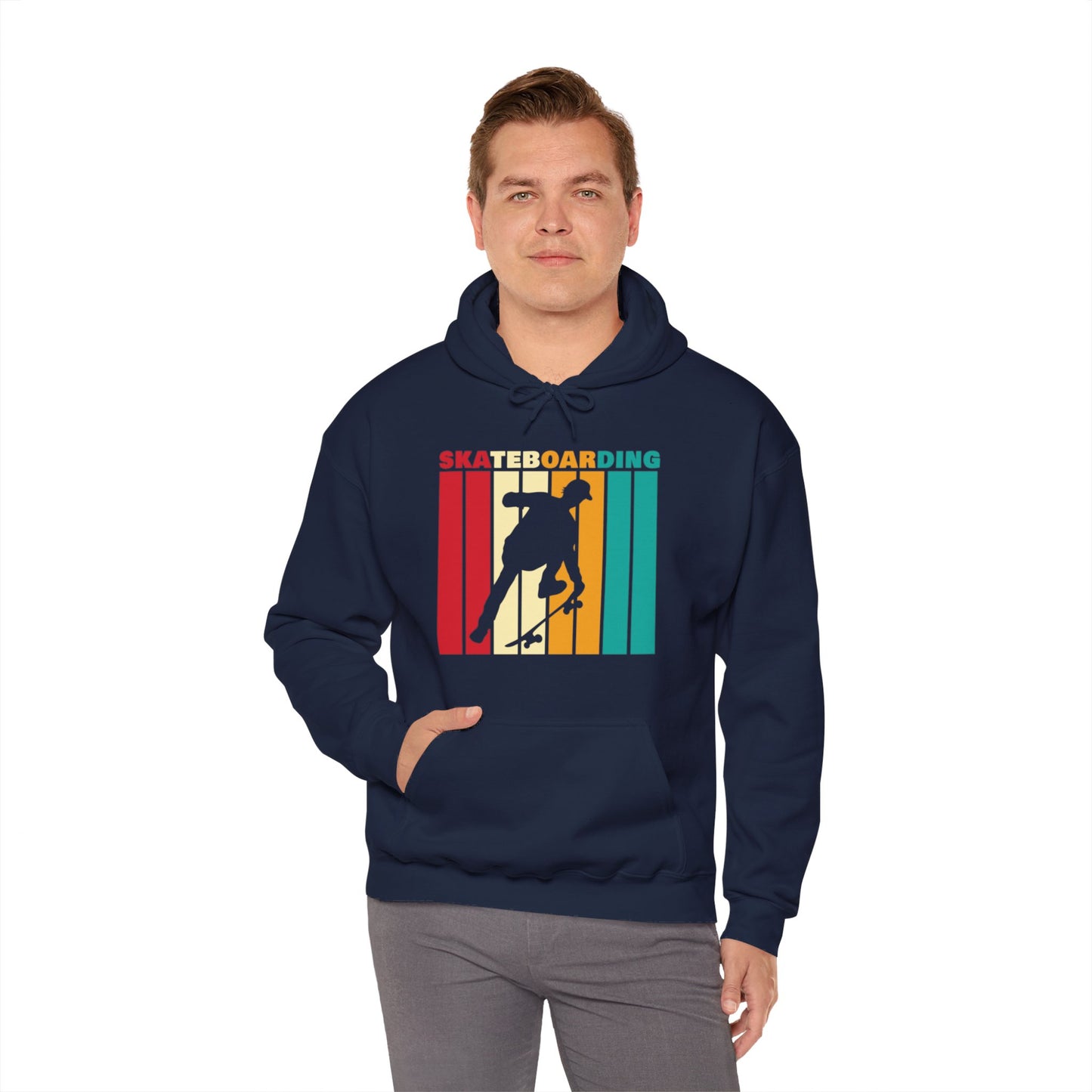 Unisex Heavy Blend Hooded Sweatshirt - Skateboarding