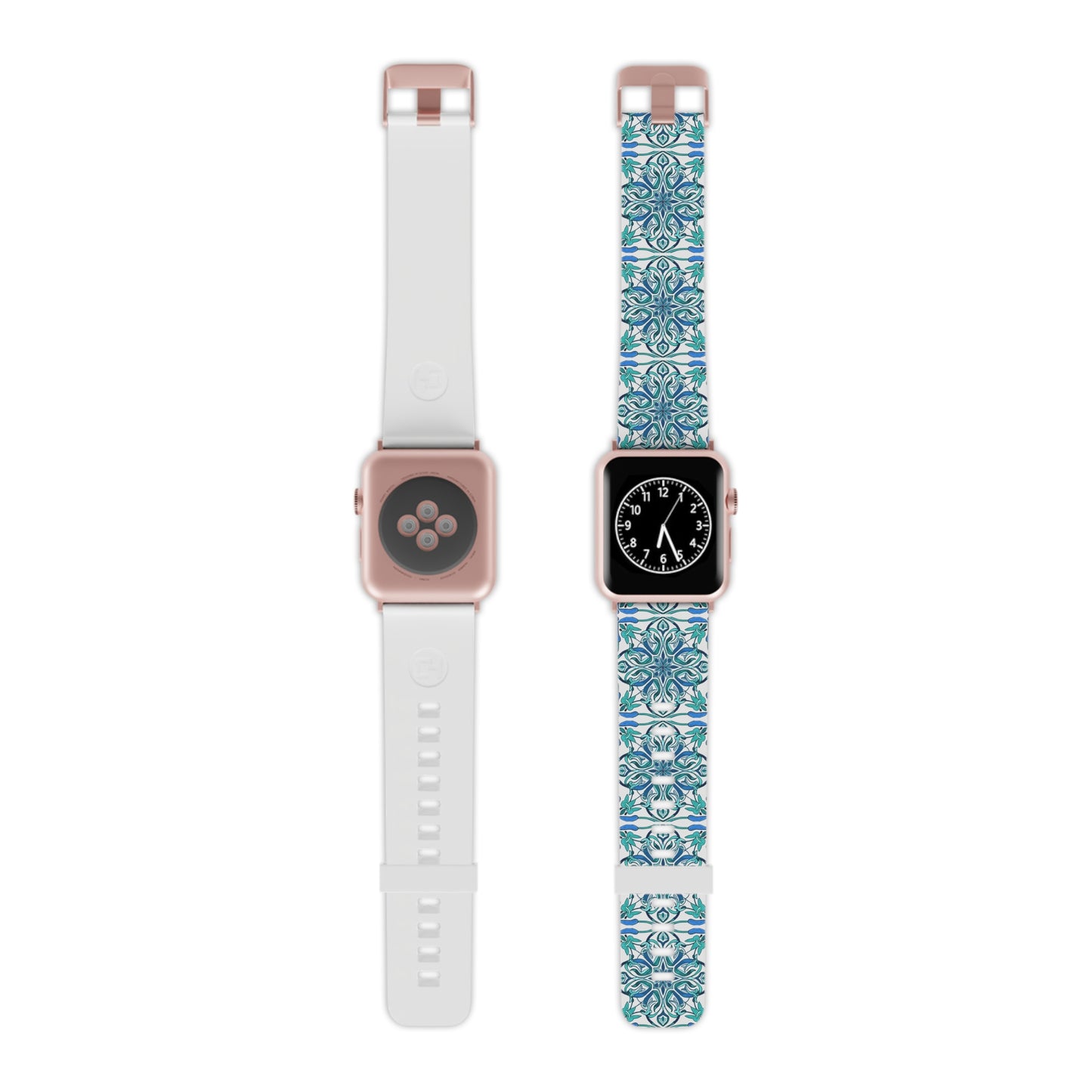 Blue, Green, and White - Watch Band for Apple Watch