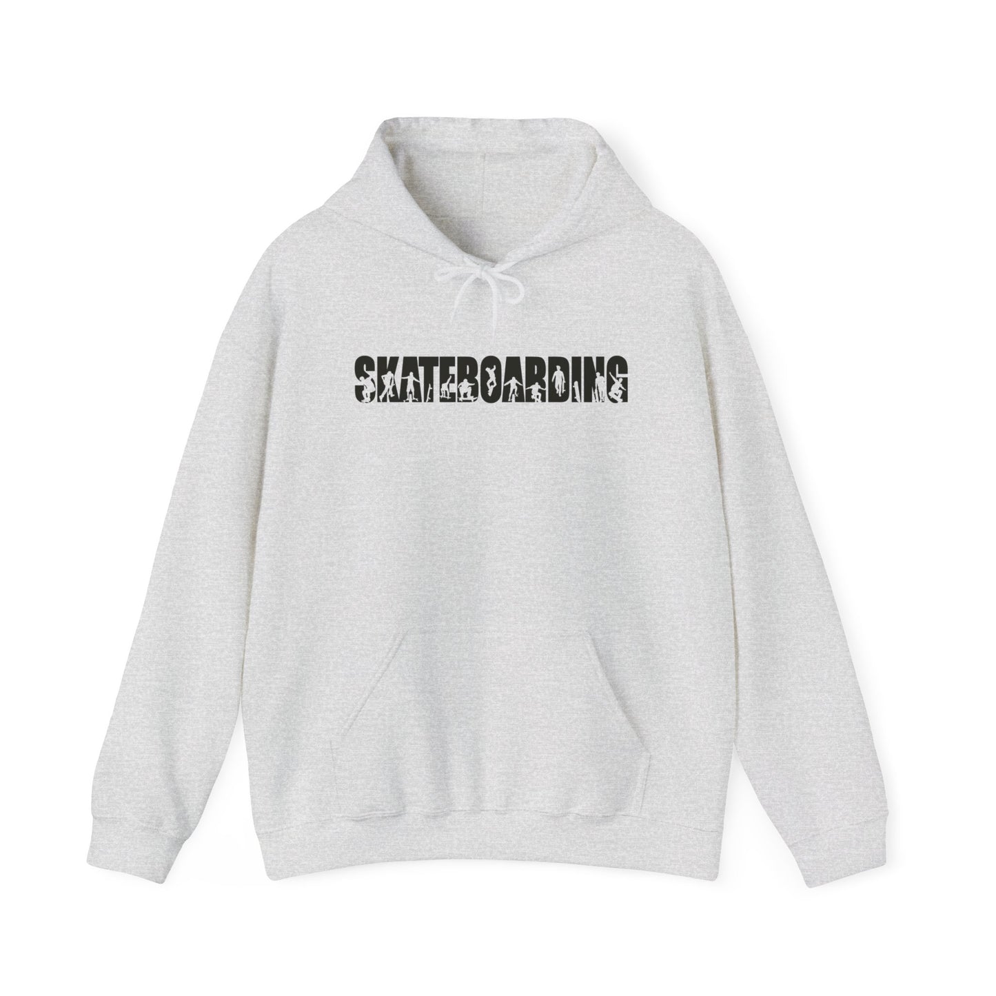 Unisex Heavy Blend Hooded Sweatshirt - Skateboarding Cutouts