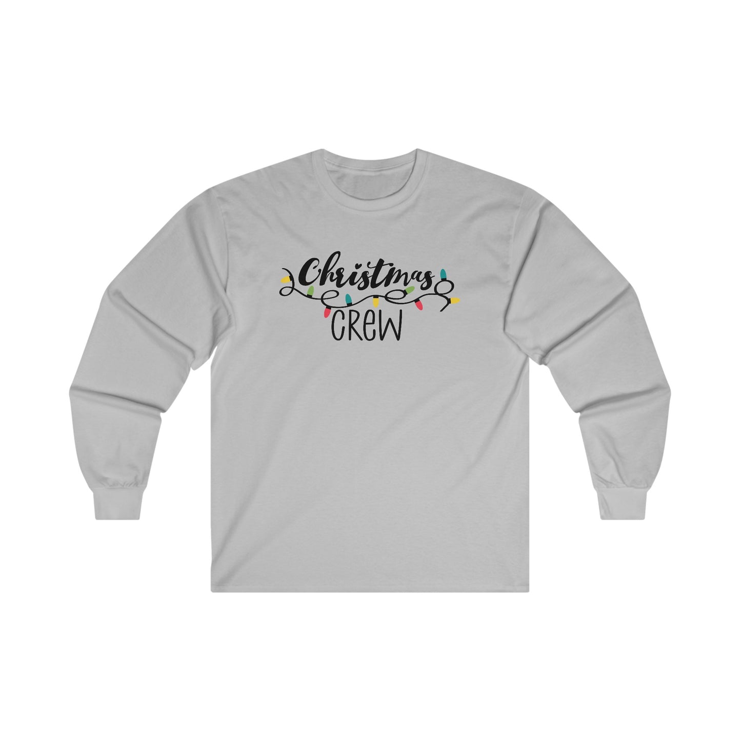 Christmas Crew - Christmas Lights - Funny Christmas - Ultra Cotton Long Sleeve Tee