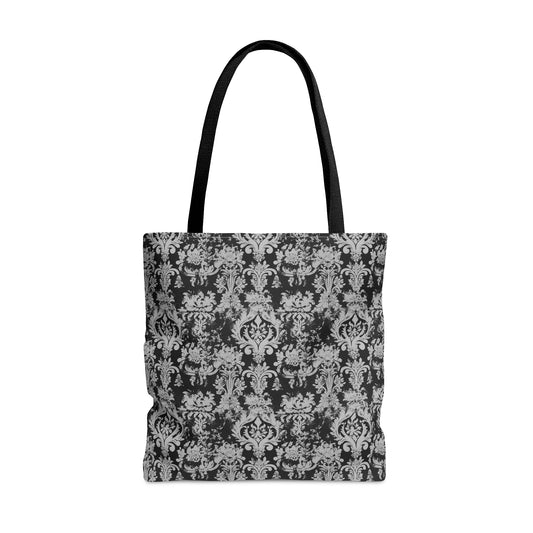 Beautiful - Vintage Black Damask 1 - Useful, Multipurpose Bag -Tote Bag (AOP)