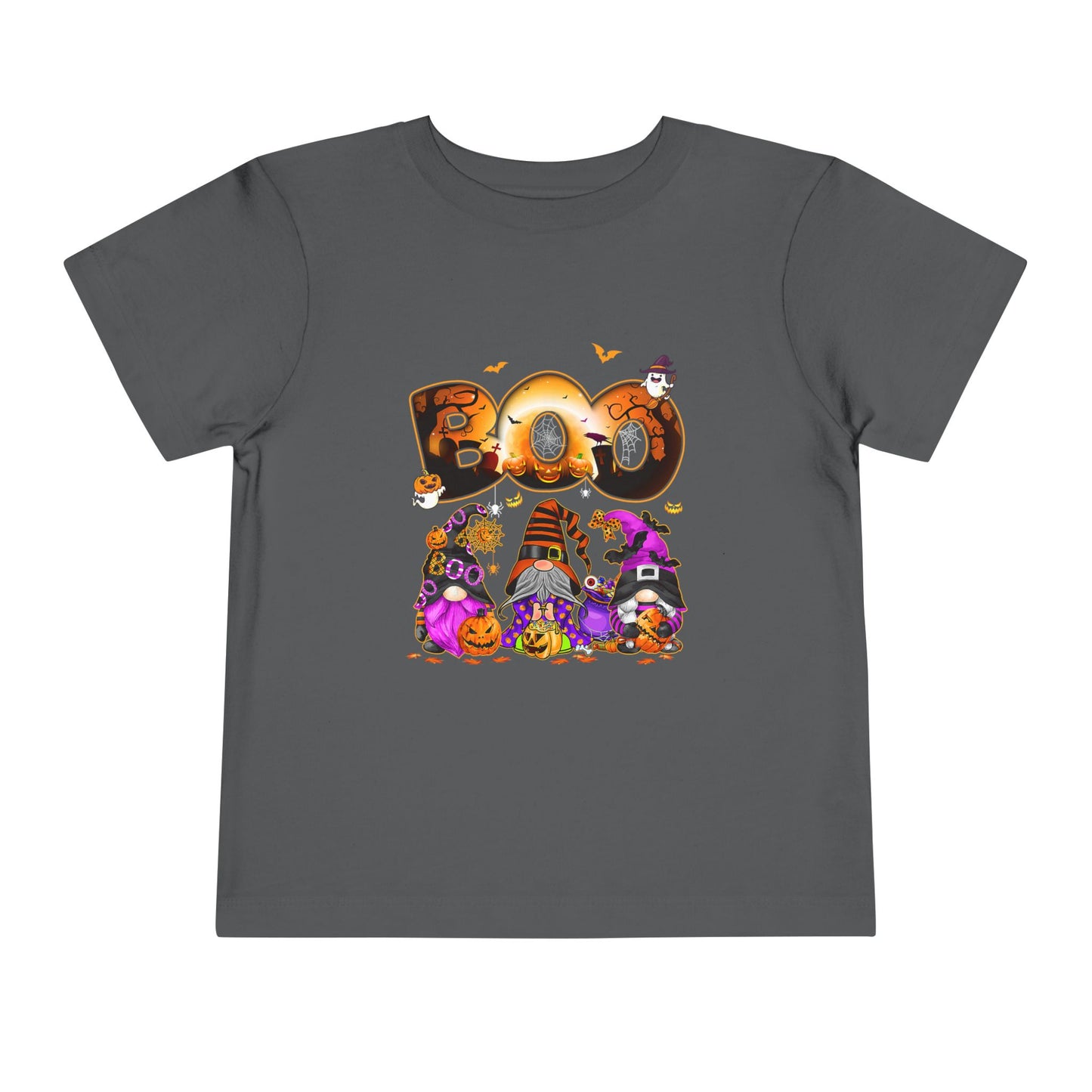 Halloween - BOO - Gnomes - Pumpkins - Toddler Short Sleeve Tee