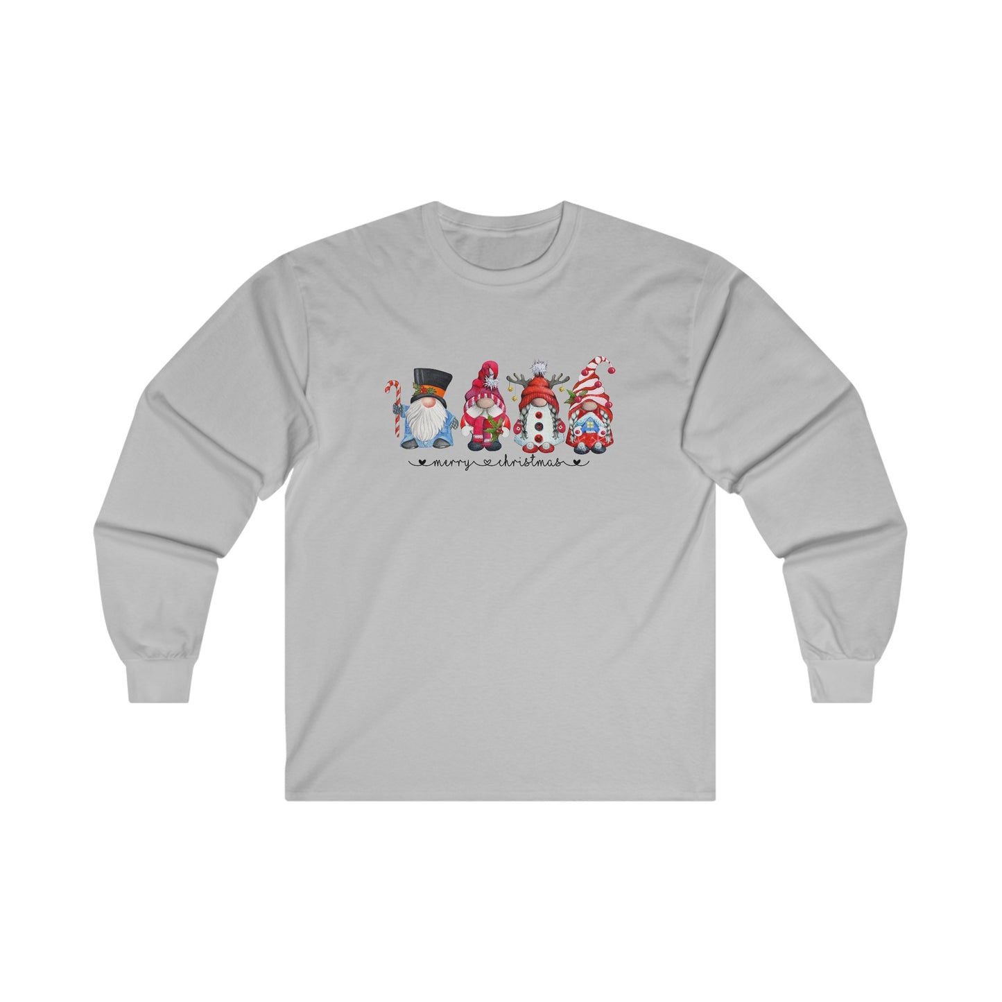 Four Christmas Gnomes - Ultra Cotton Long Sleeve Tee