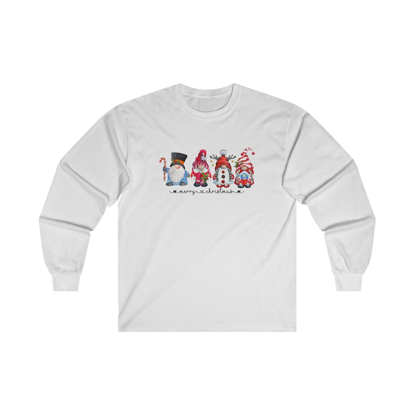 Four Christmas Gnomes - Ultra Cotton Long Sleeve Tee