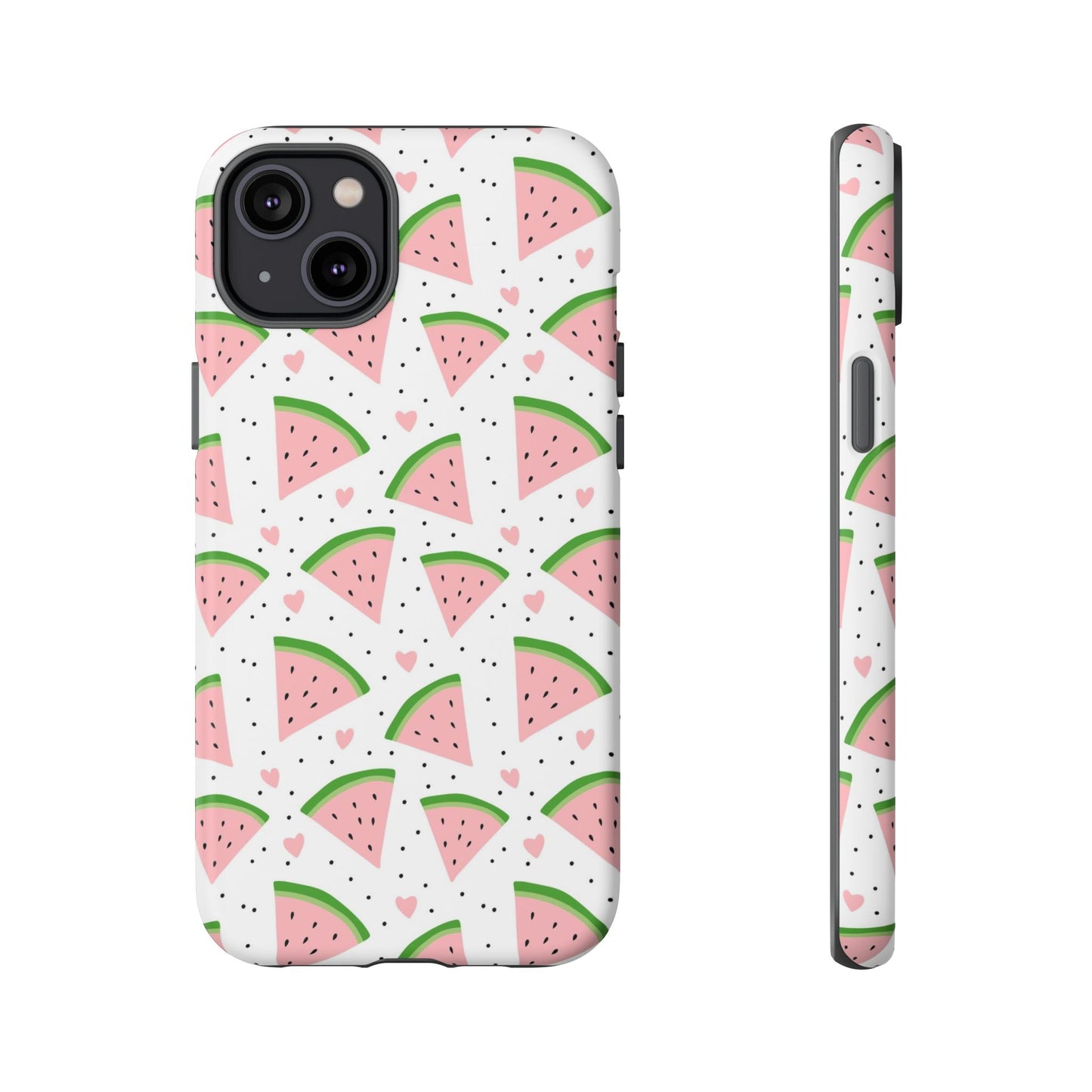 iPhone 14, iPhone 14 Pro, iPhone 14 Plus, iPhone 14 Pro Max - Watermelon Slices - Tough Phone Cases