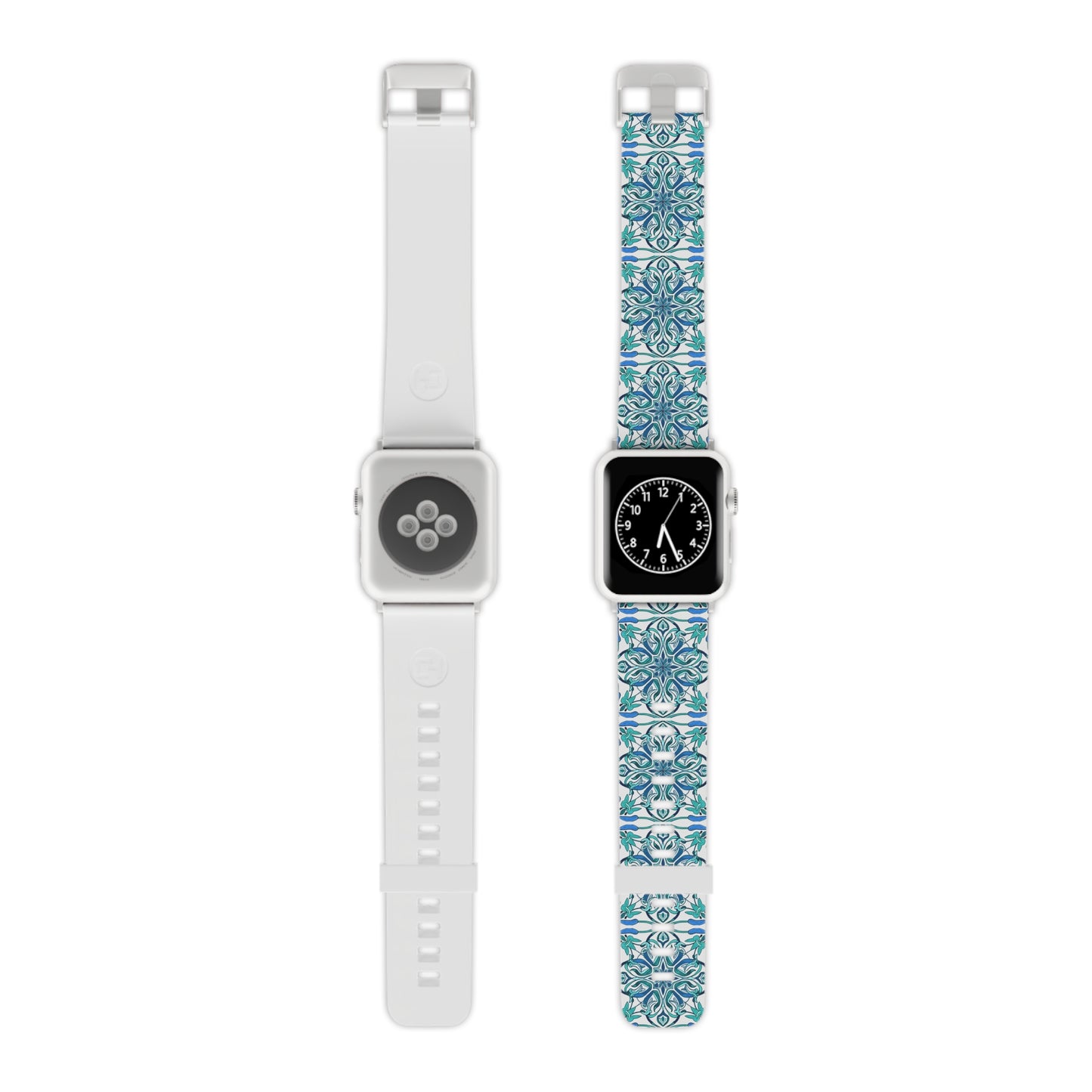 Blue, Green, and White - Watch Band for Apple Watch