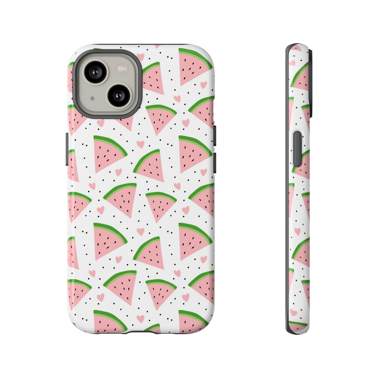 iPhone 14, iPhone 14 Pro, iPhone 14 Plus, iPhone 14 Pro Max - Watermelon Slices - Tough Phone Cases