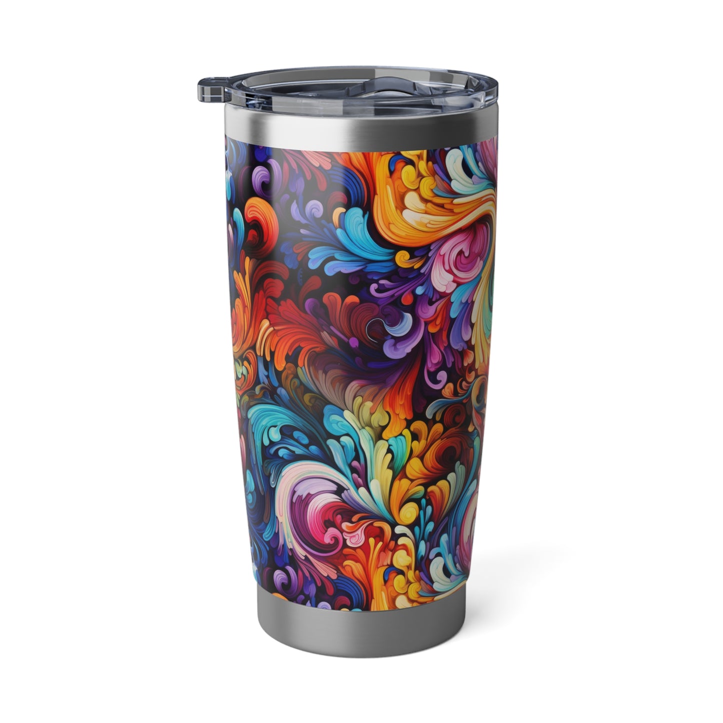 Rainbow Paisley 1.9 - Vagabond 20oz Tumbler - Stainless Steel - Double Wall