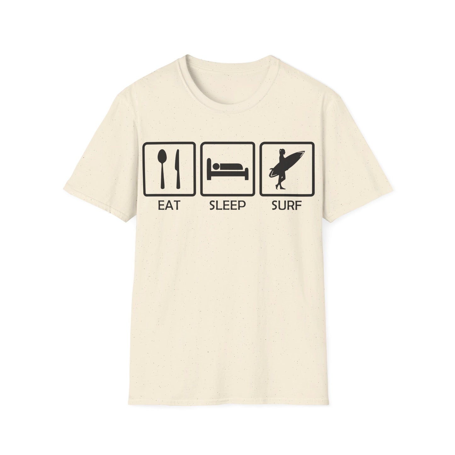 Eat Sleep Surf - Unisex Softstyle T-Shirt