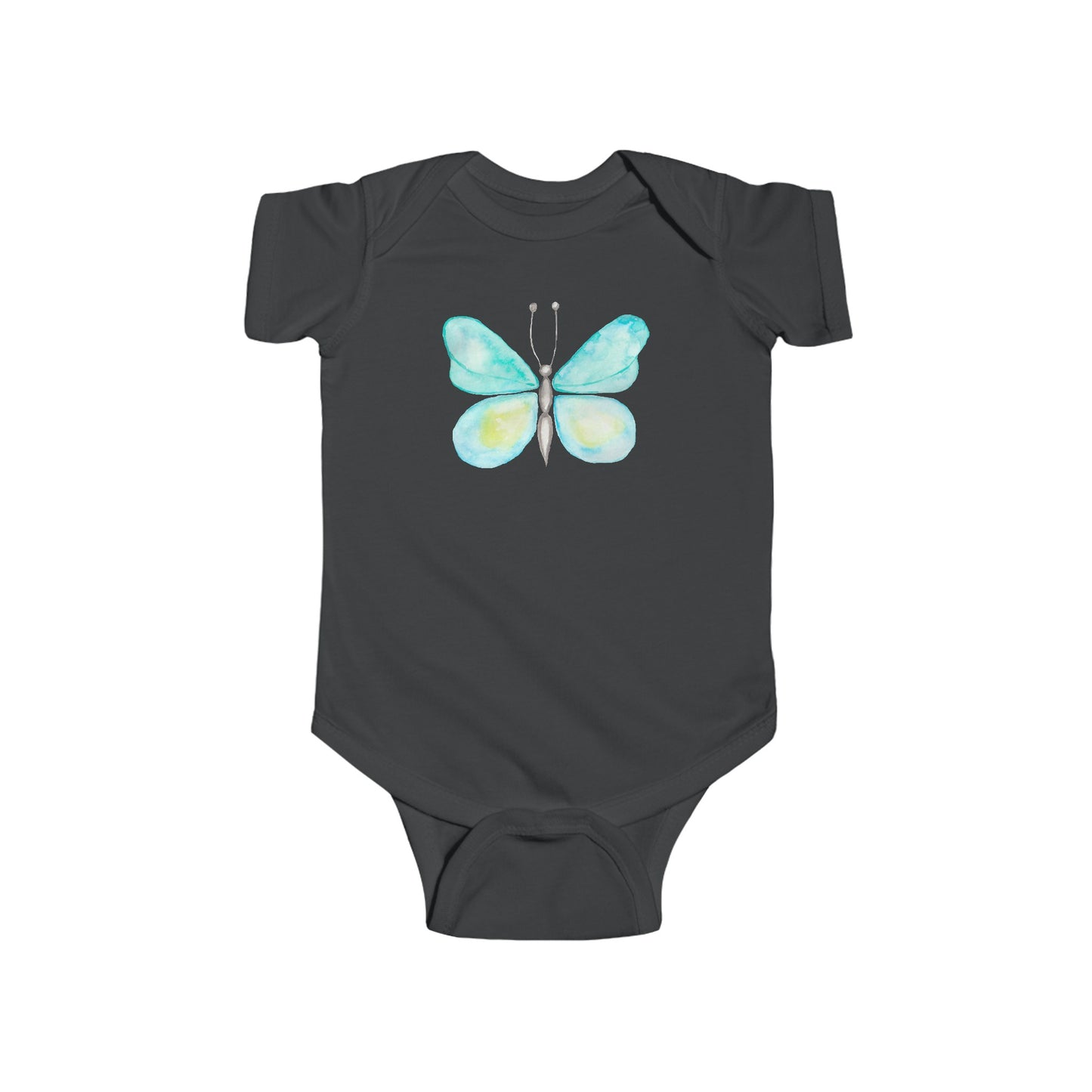 Watercolor Butterfly - Infant Fine Jersey Bodysuit