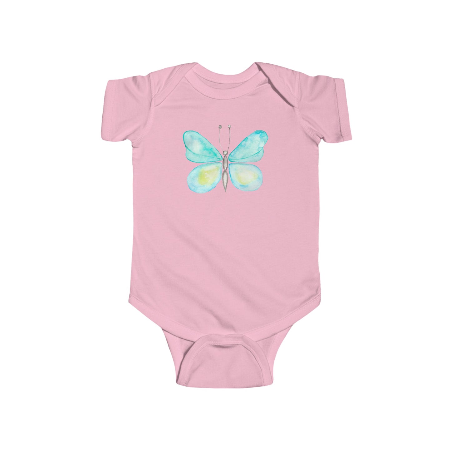 Watercolor Butterfly - Infant Fine Jersey Bodysuit