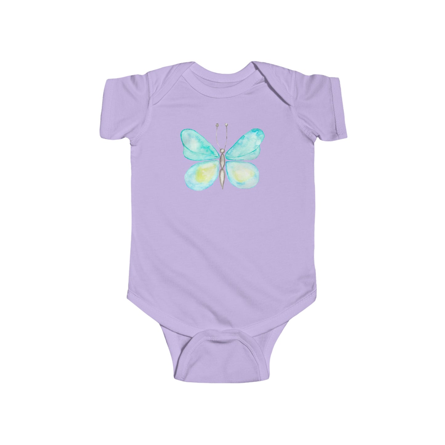 Watercolor Butterfly - Infant Fine Jersey Bodysuit