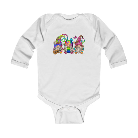 Hippie Gnomes - Infant Long Sleeve Bodysuit