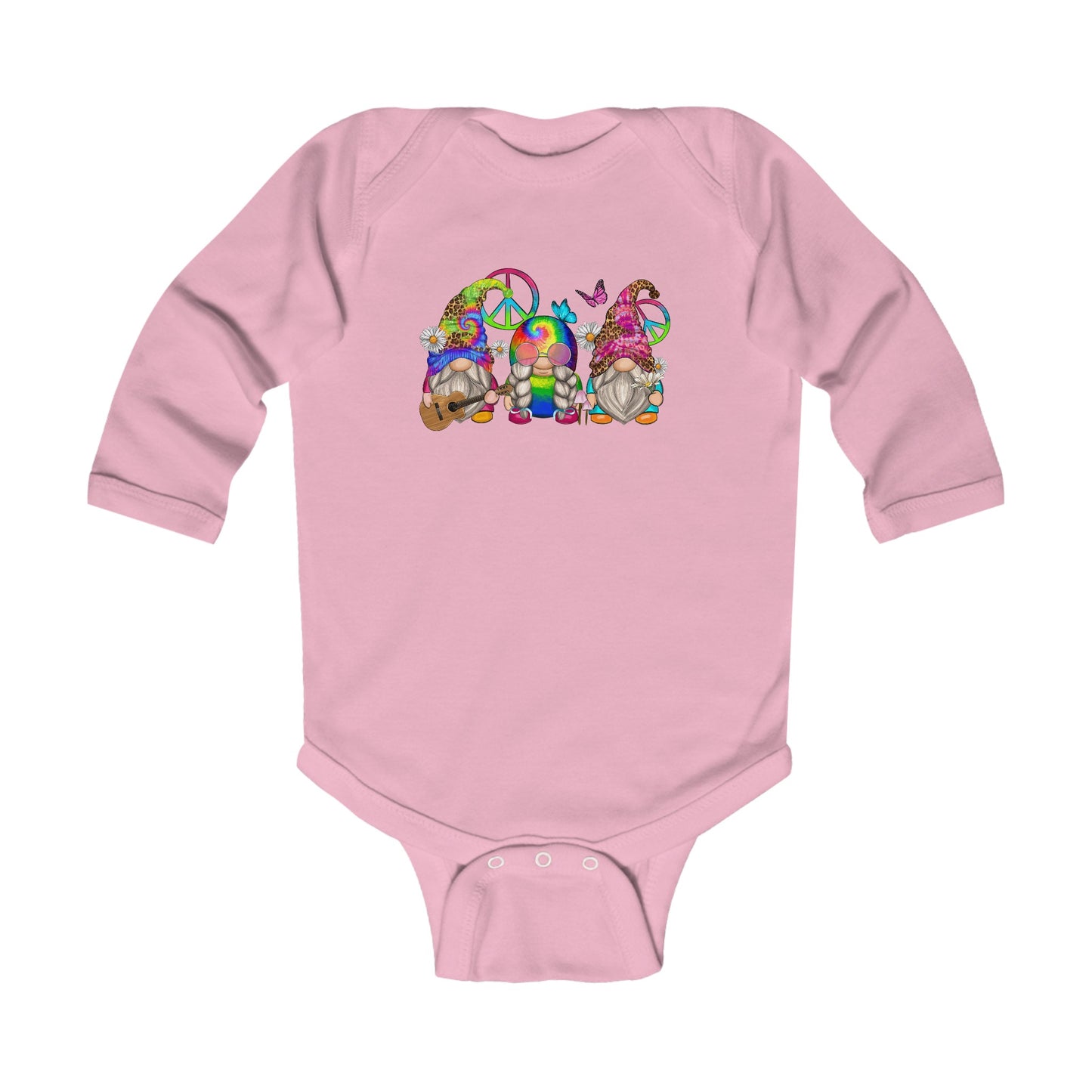 Hippie Gnomes - Infant Long Sleeve Bodysuit