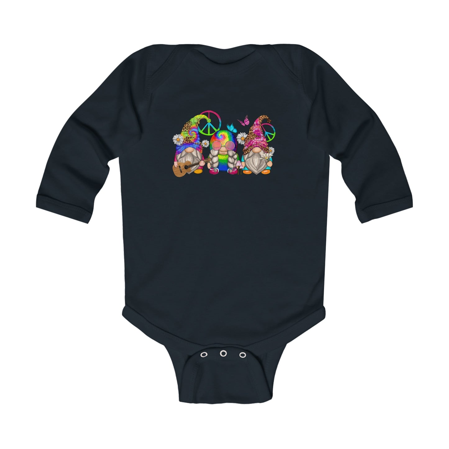Hippie Gnomes - Infant Long Sleeve Bodysuit
