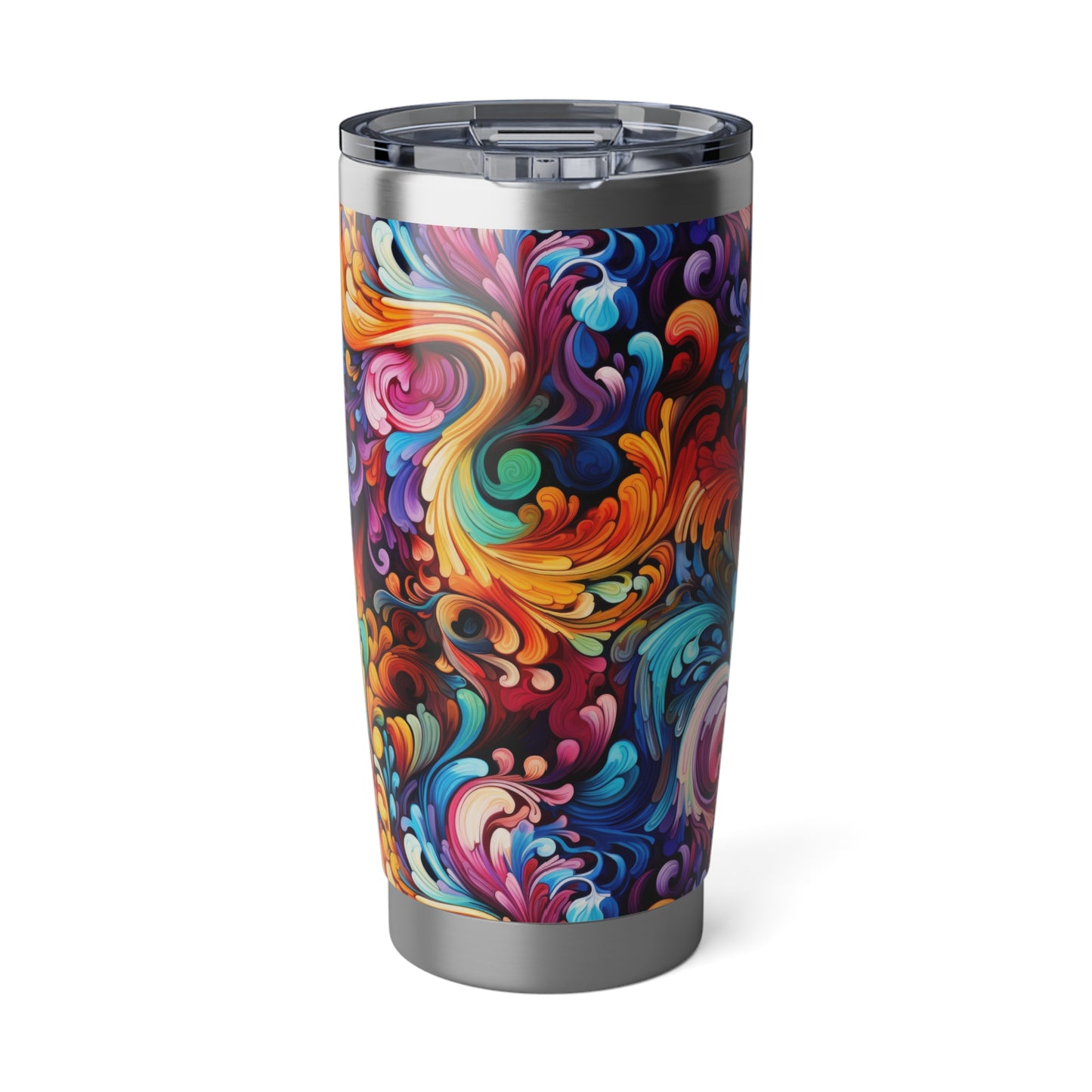 Rainbow Paisley 1.9 - Vagabond 20oz Tumbler - Stainless Steel - Double Wall