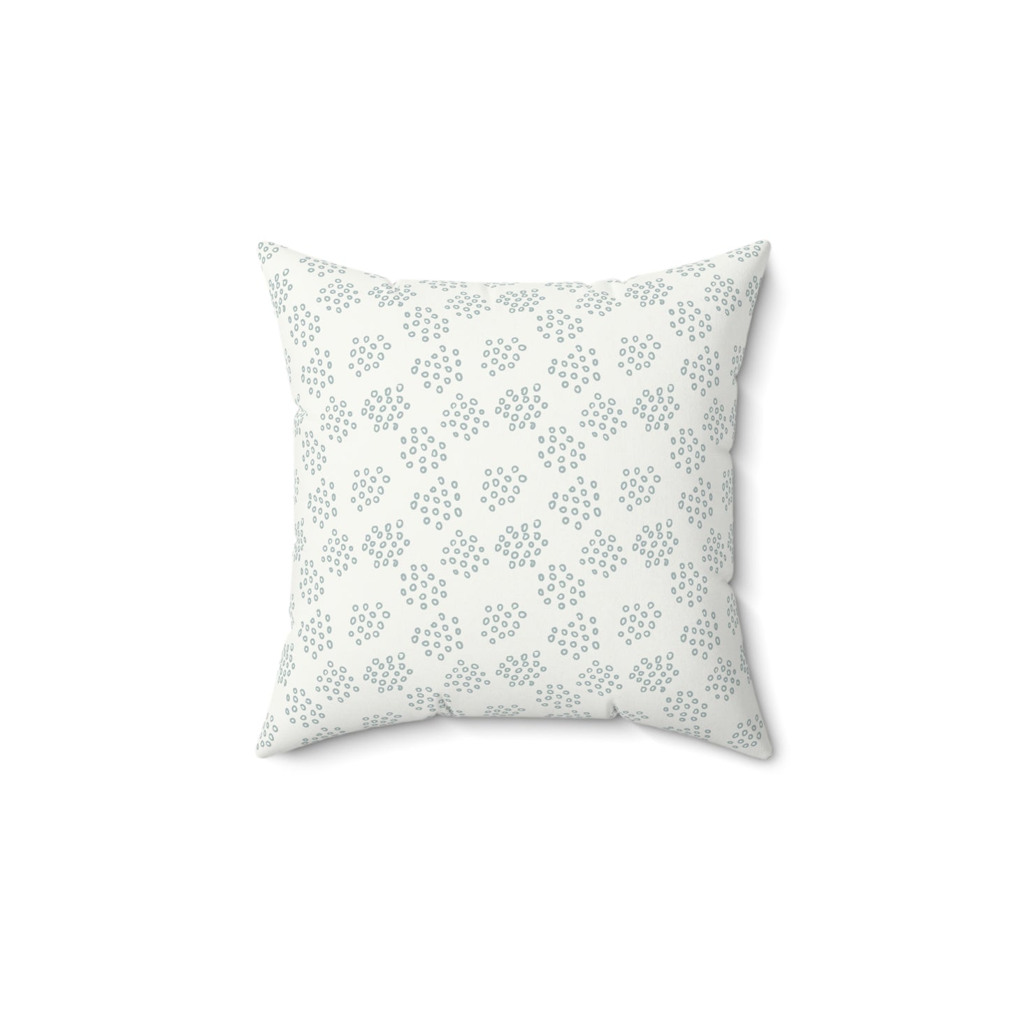 Boho Sage Pattern 11 - Faux Suede Square Pillow