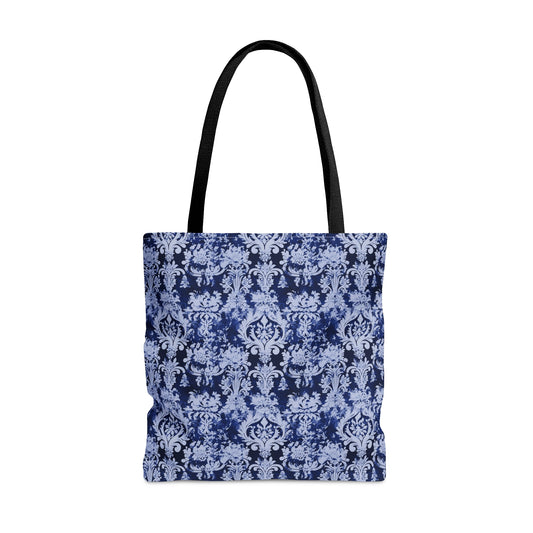 Beautiful - Vintage Deep Blue Damask 62 - Useful, Multipurpose Bag - Tote Bag (AOP)