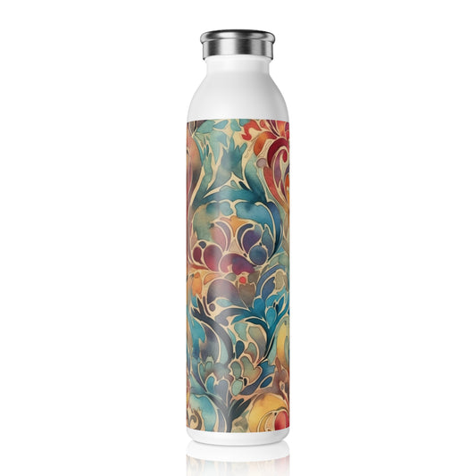 Tapestry Designs 2.4 - Multicolor - Slim Water Bottle - Stainless Steel - 20oz