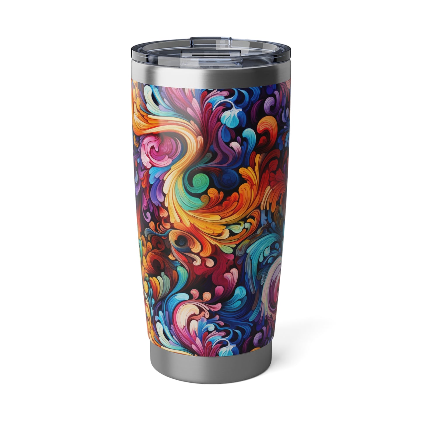 Rainbow Paisley 1.9 - Vagabond 20oz Tumbler - Stainless Steel - Double Wall