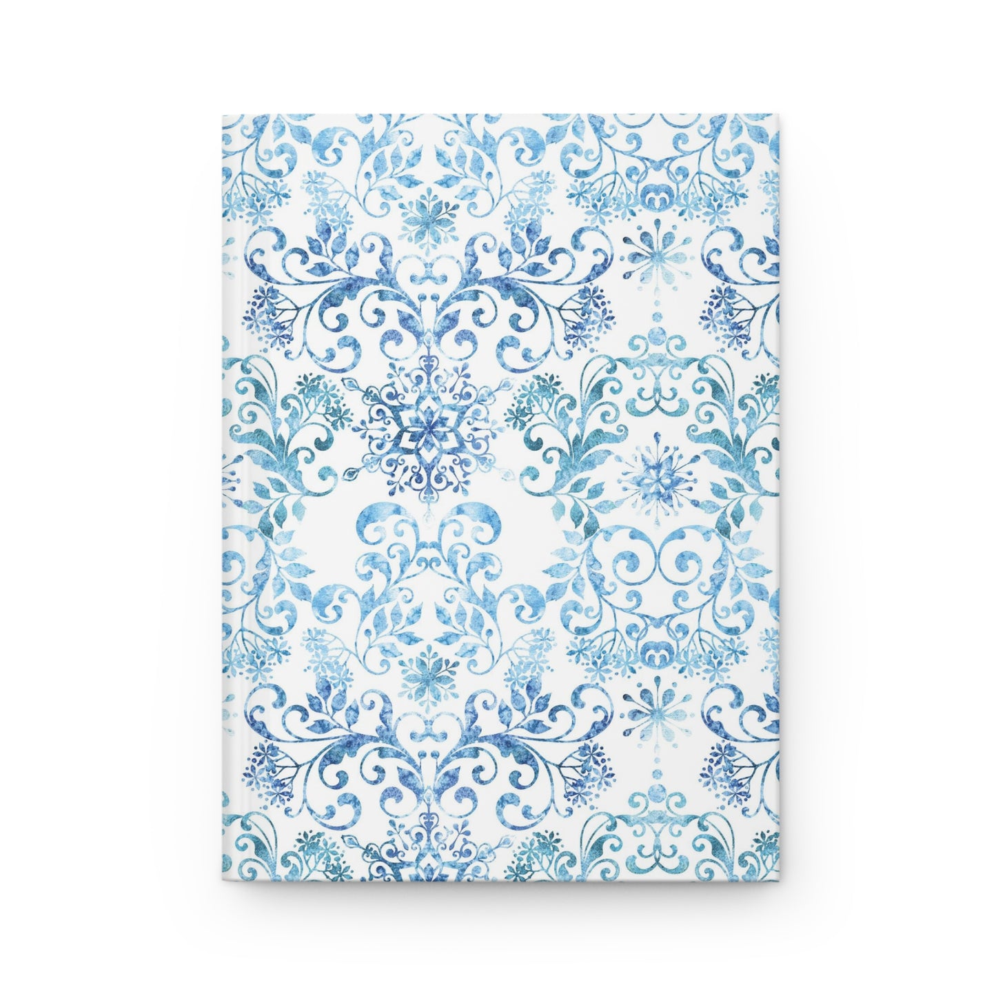 Beautiful Everyday Journaling  - Blue and White Winter Paper 11 - Hardcover Journal Matte