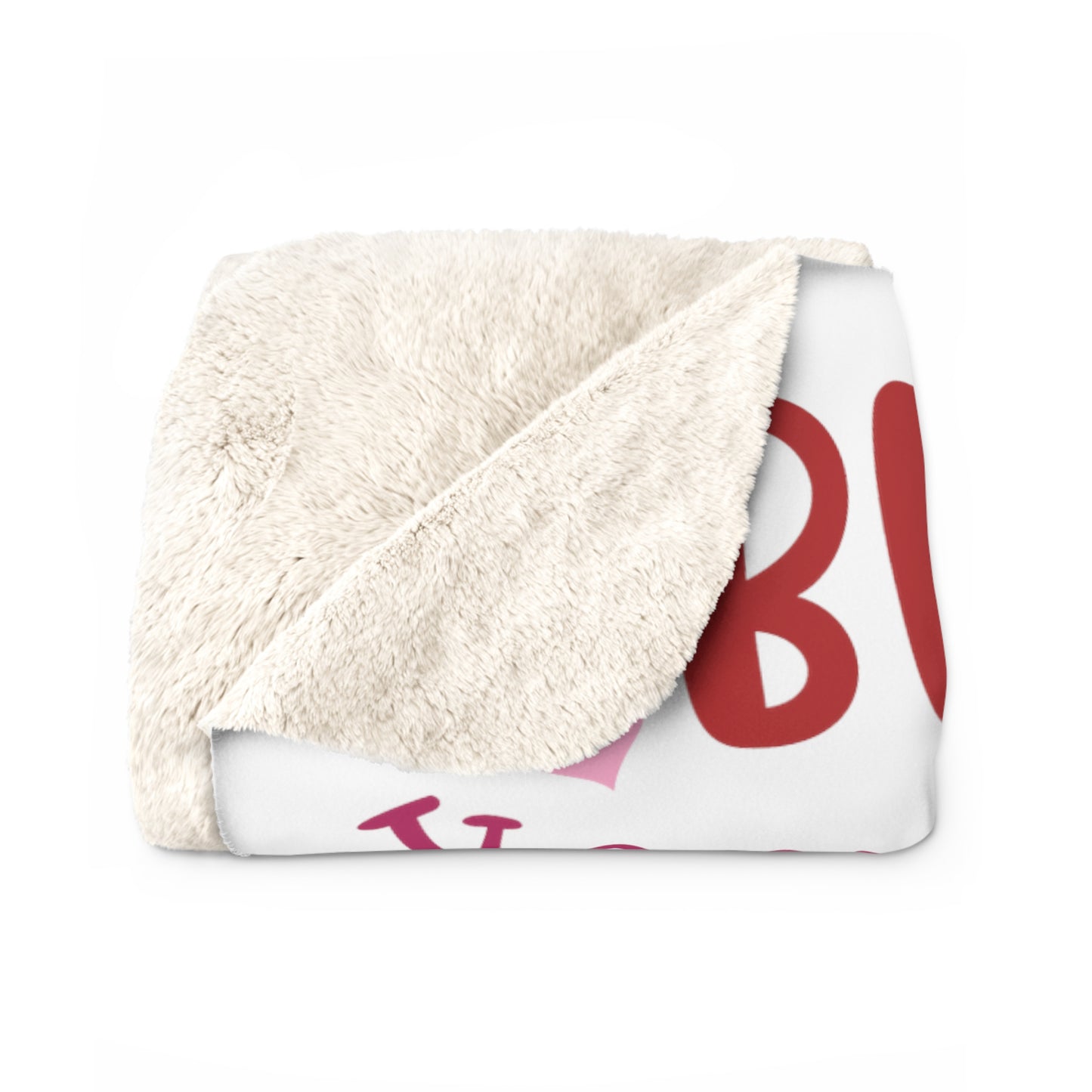 Valentine's Subway - Sherpa Fleece Blanket