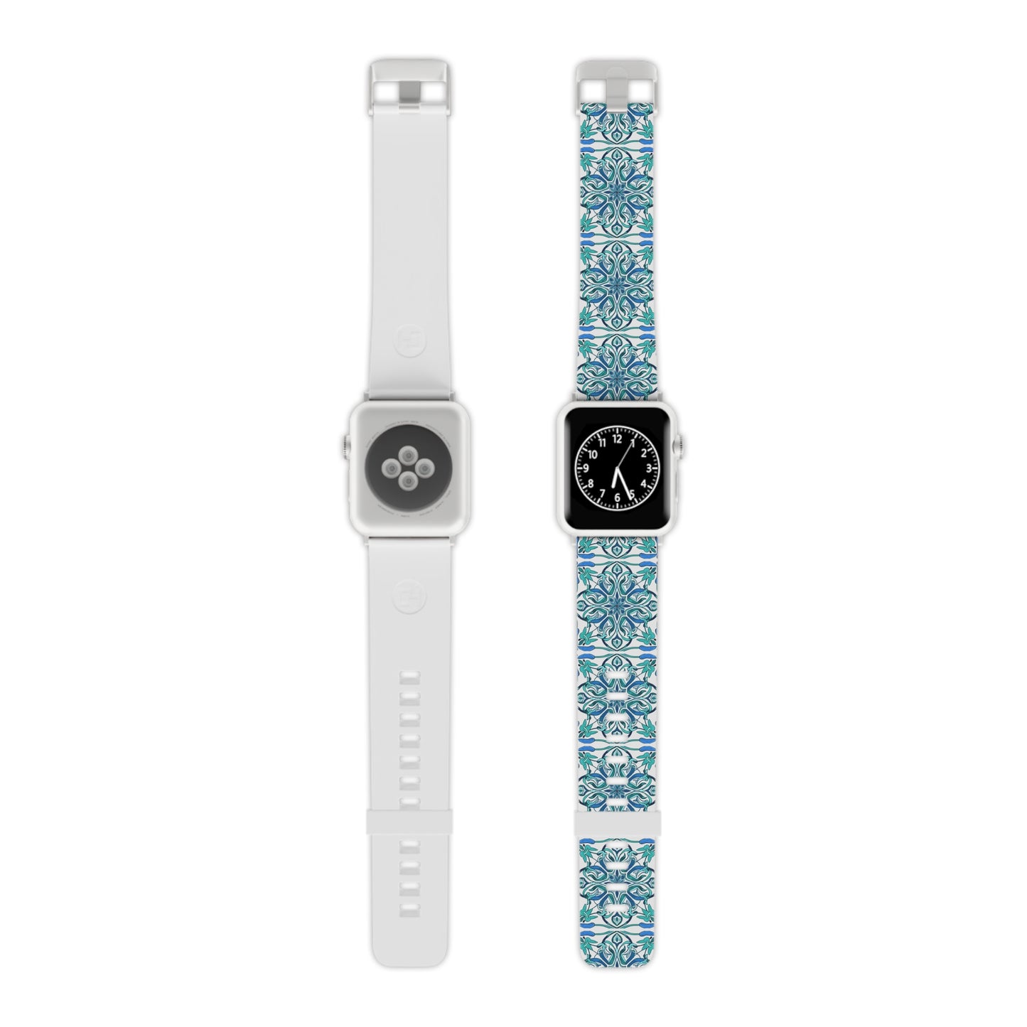 Blue, Green, and White - Watch Band for Apple Watch