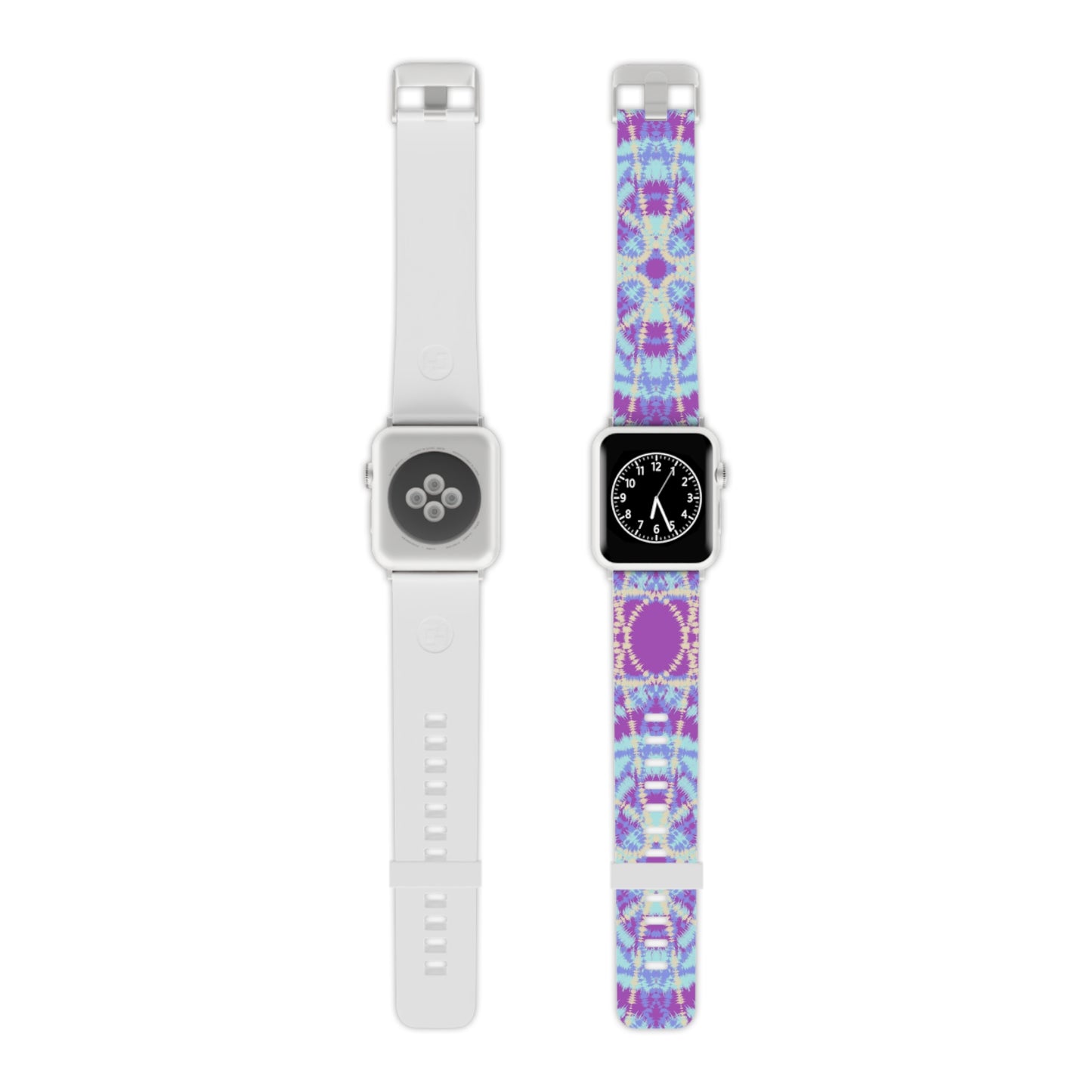 Blue and Purple Tie Dye - Watch Band for Apple Watch