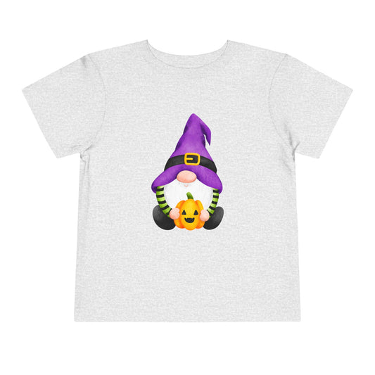 Halloween - Trick or Treat - Gnomes - Pumpkin - Toddler Short Sleeve Tee