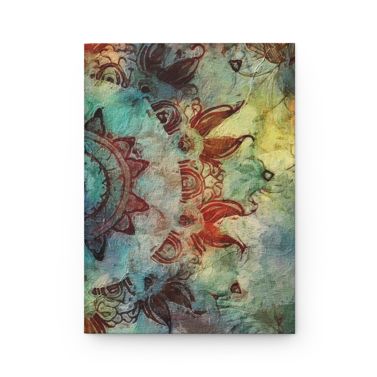 Boho Batik - Hardcover Lined Journal Matte