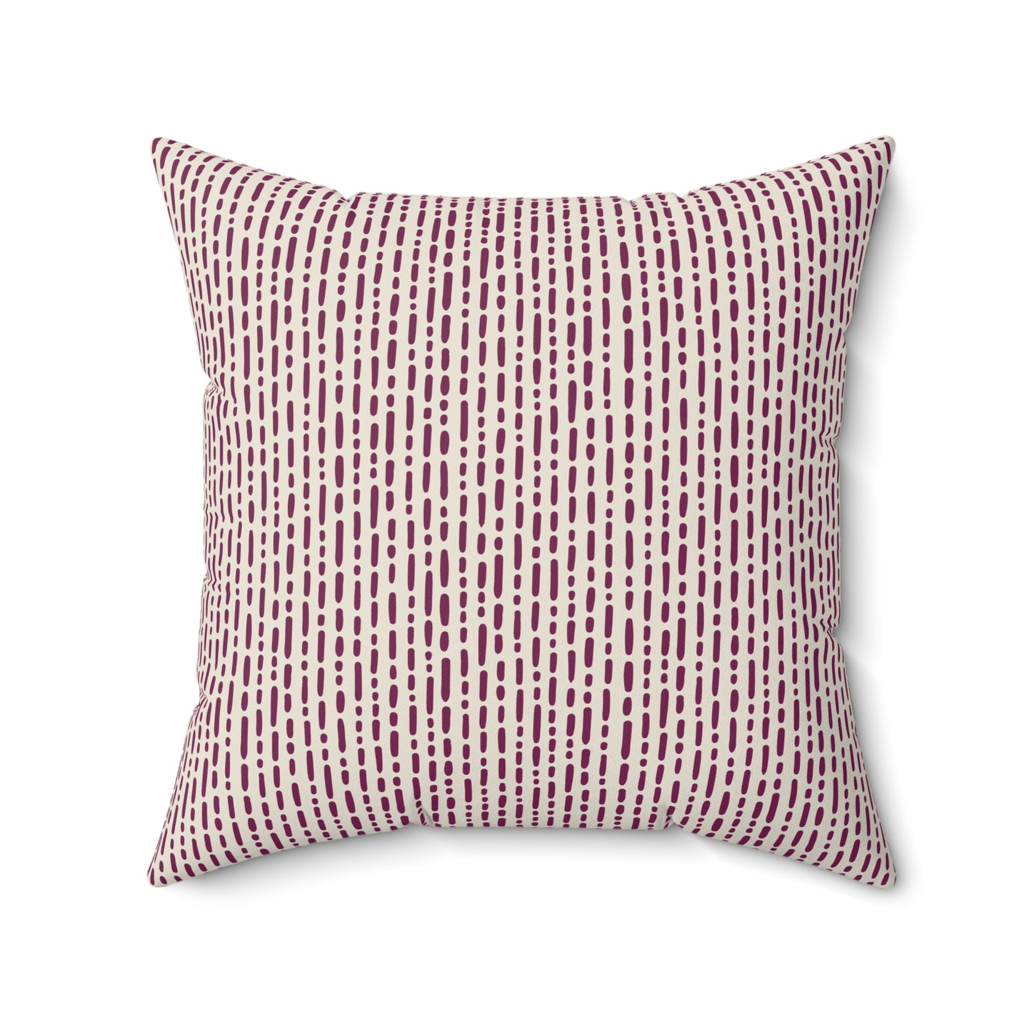 Boho Vibes Pattern 5 - Faux Suede Square Pillow
