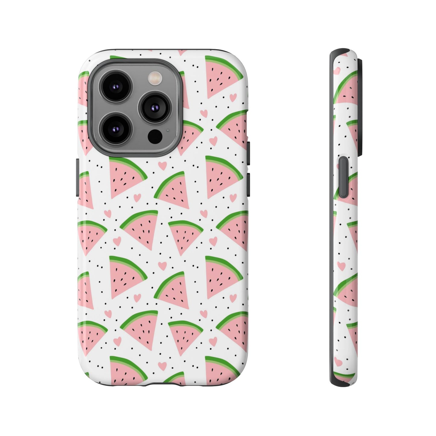 iPhone 14, iPhone 14 Pro, iPhone 14 Plus, iPhone 14 Pro Max - Watermelon Slices - Tough Phone Cases