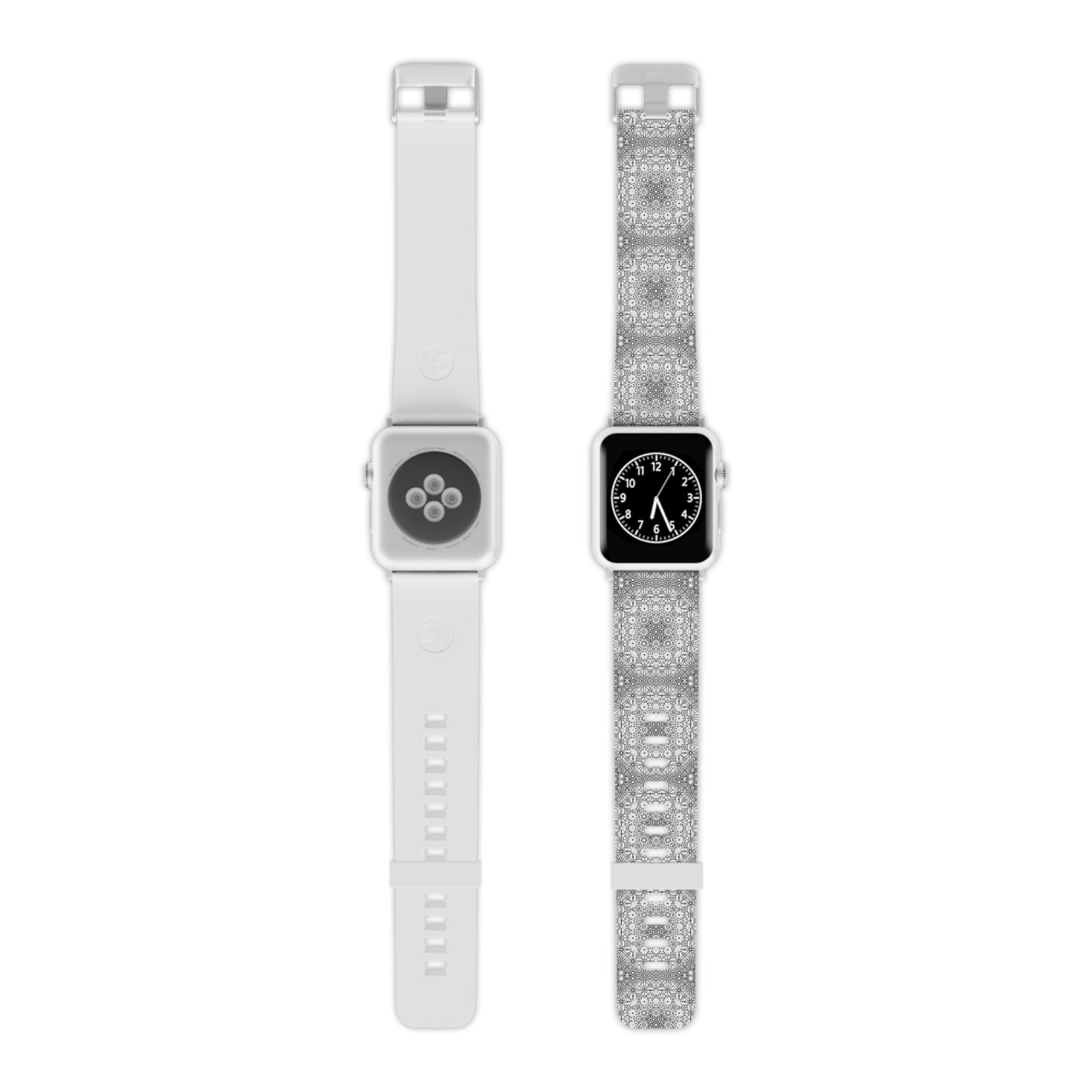 Black and White Mandala - Watch Band for Apple Watch